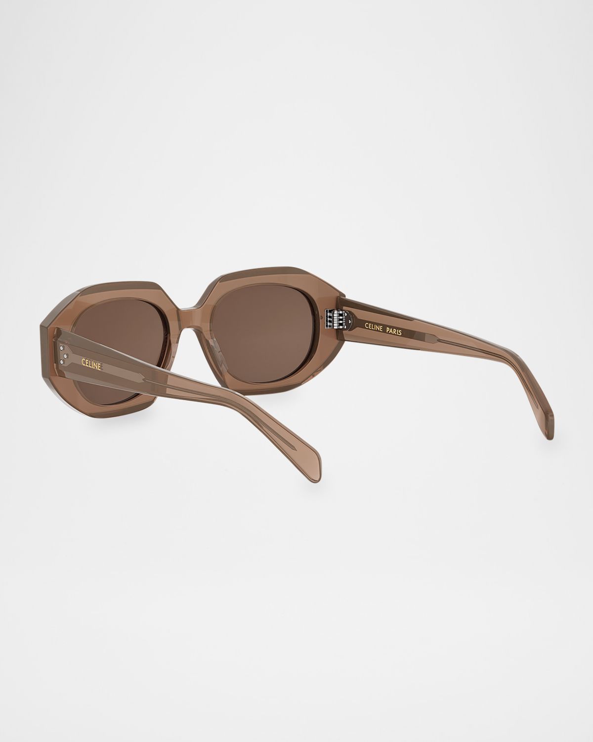 Celine 3 Dot Geometric Square Sunglasses