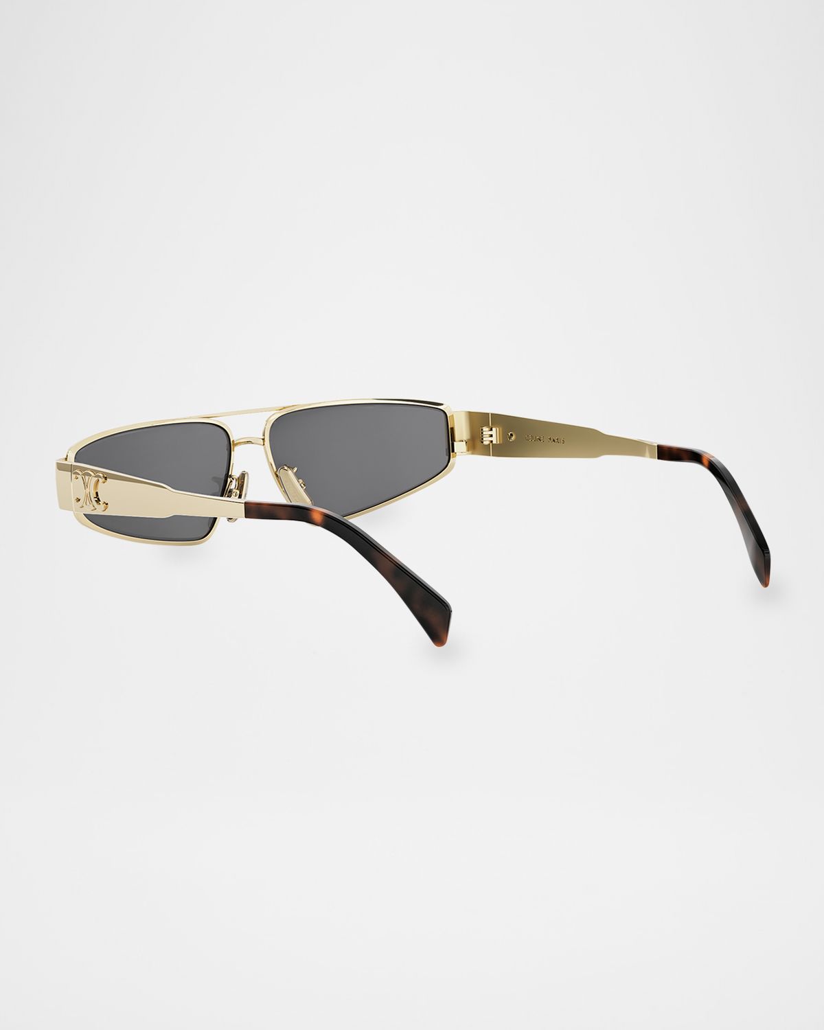 Celine Triomphe Metal Cat Eye Sunglasses