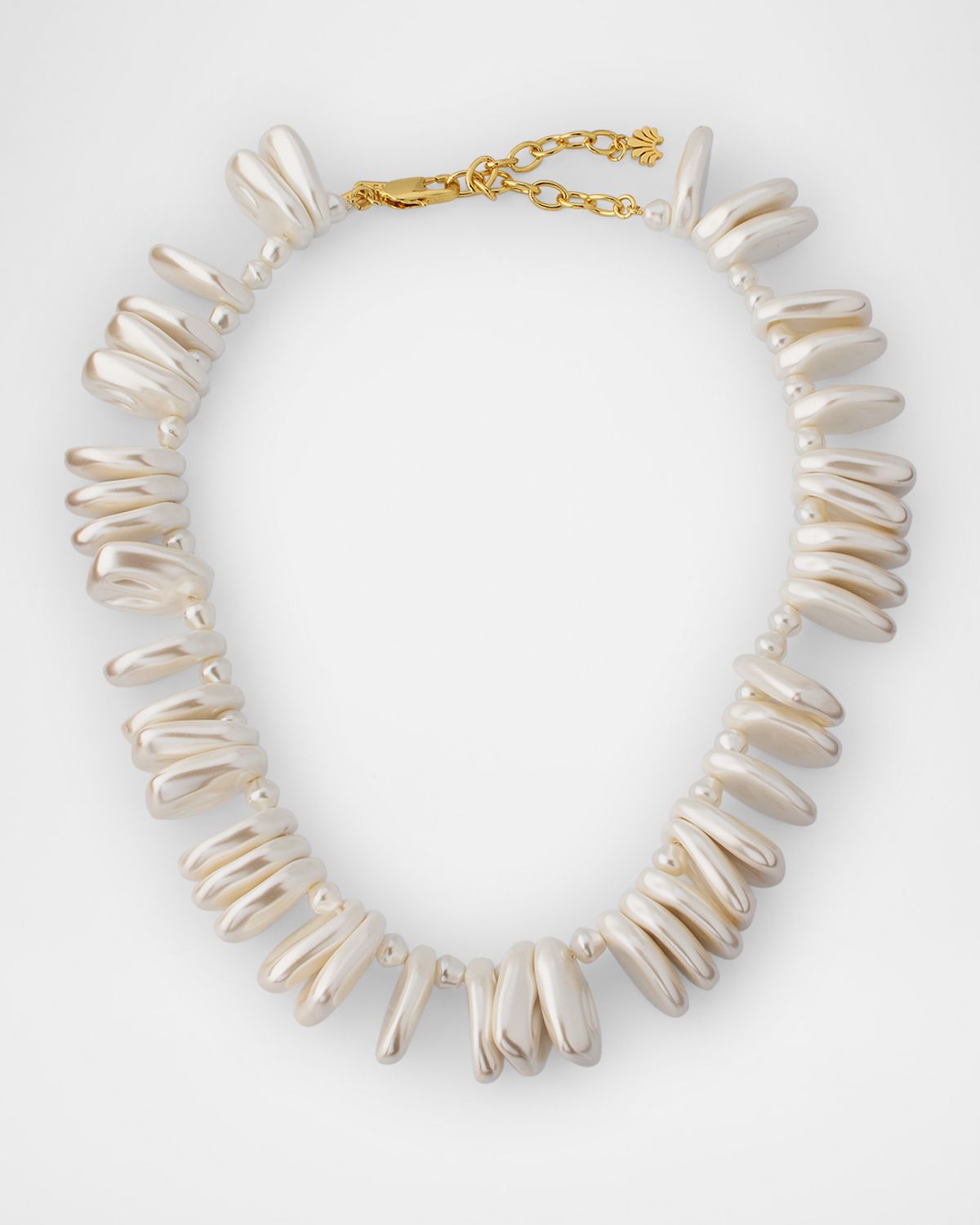 Lele Sadoughi The Corfu Pearlescent Necklace