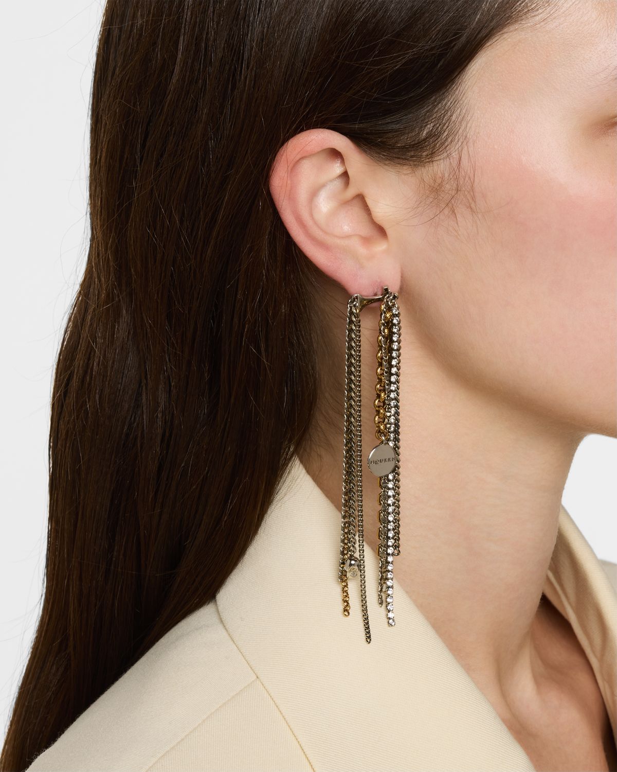 McQueen Banshee Chain Earrings