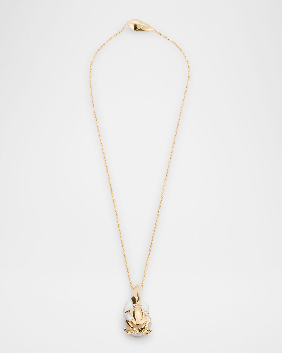 Bottega Veneta Rana Pearl Pendant Necklace