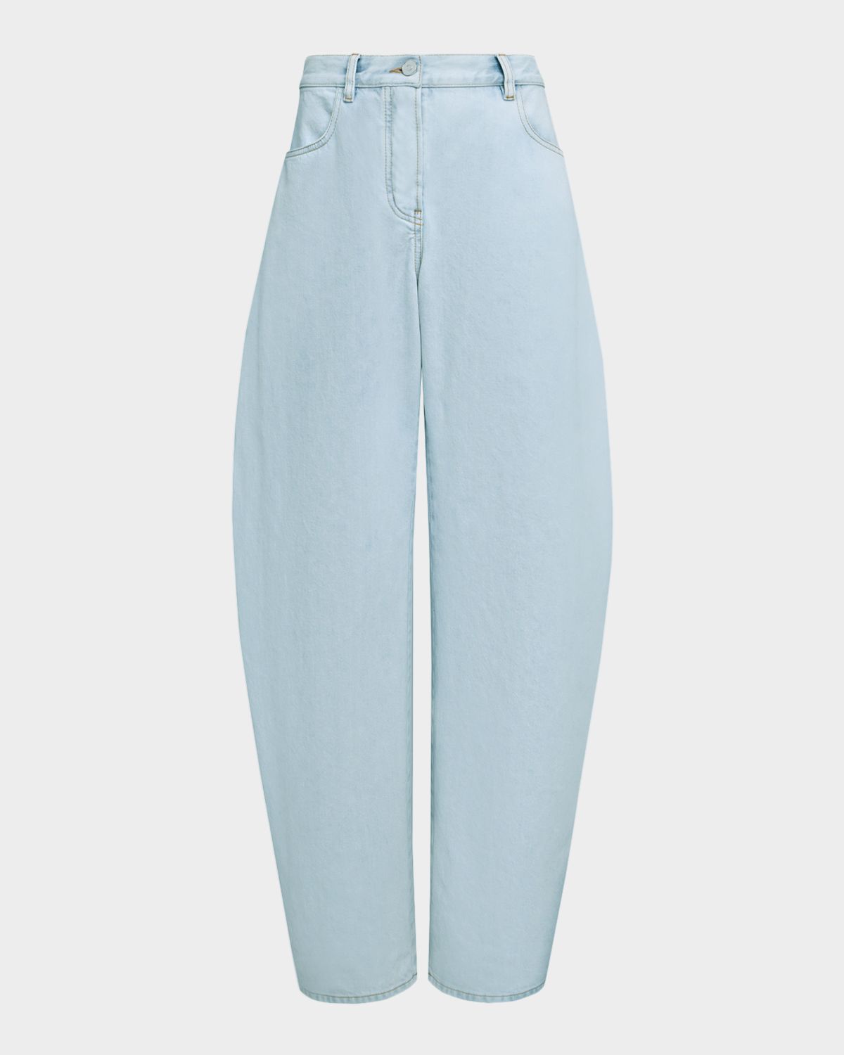 ALAIA Rounded Low-Rise Jeans