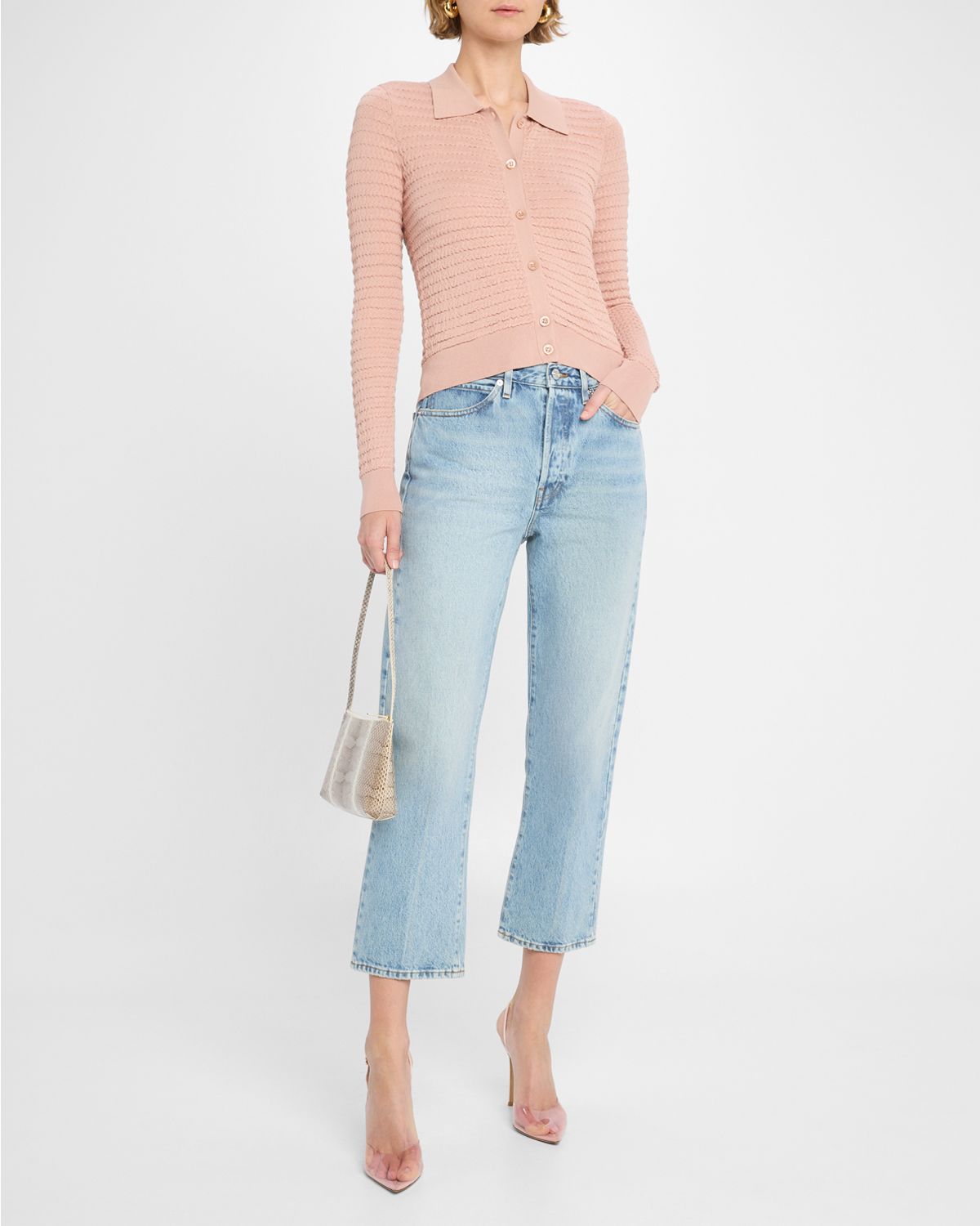 FRAME The Vertical Crop Jeans