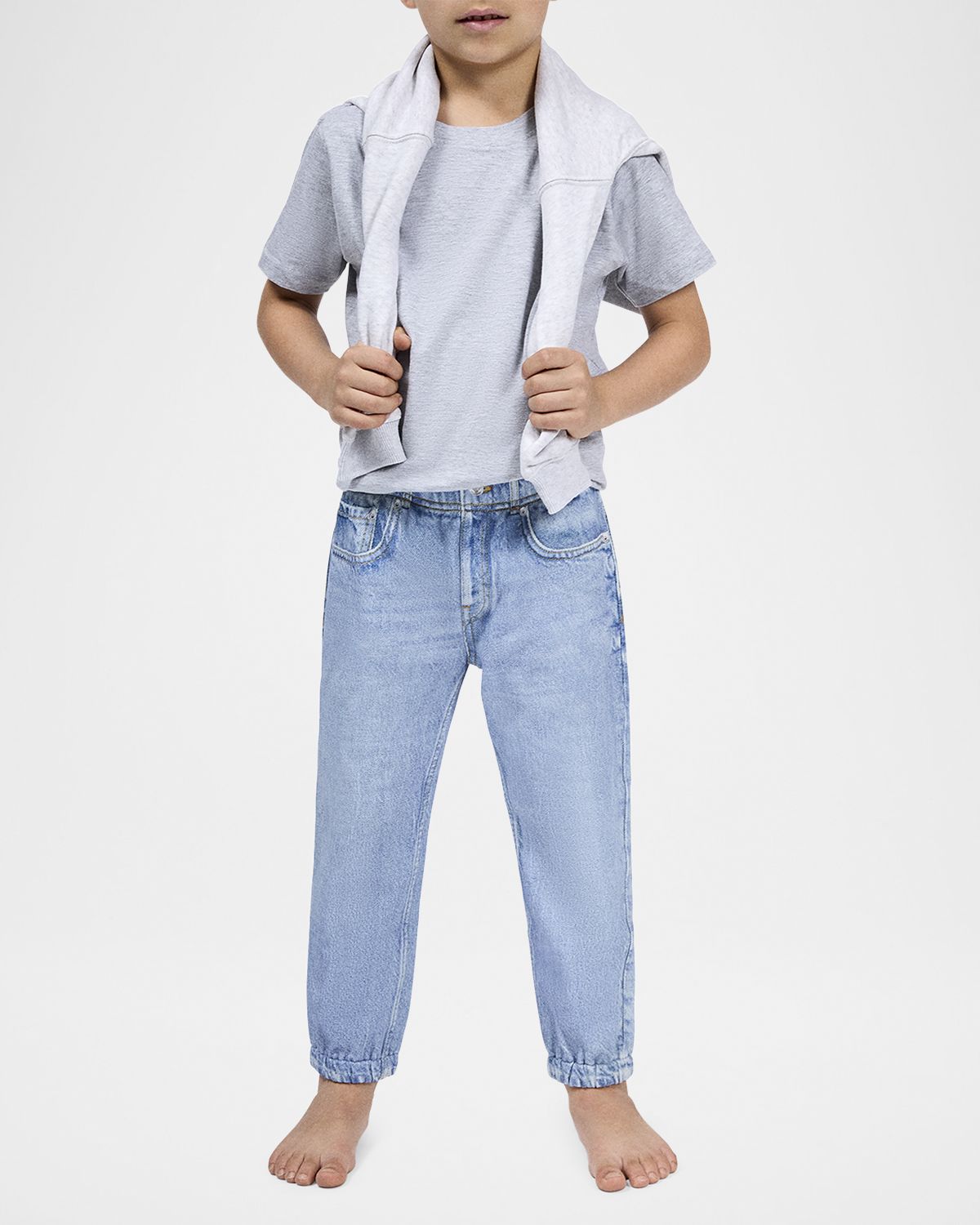 Rag & Bone Kid 's Mini Miramar Relaxed Joggers, Size 12M-10