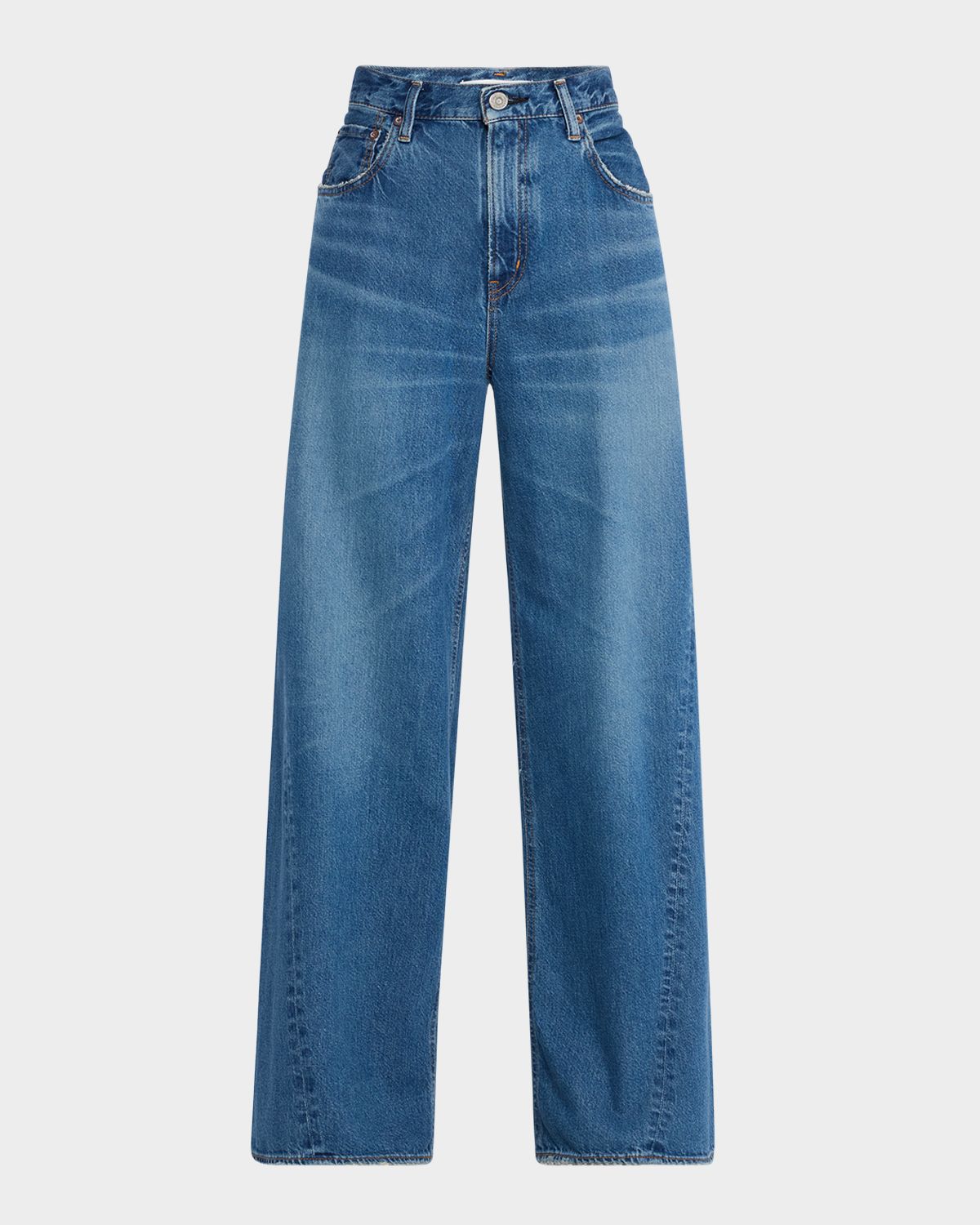 MOUSSY VINTAGE Atlanta Twisted Wide-Leg Jeans