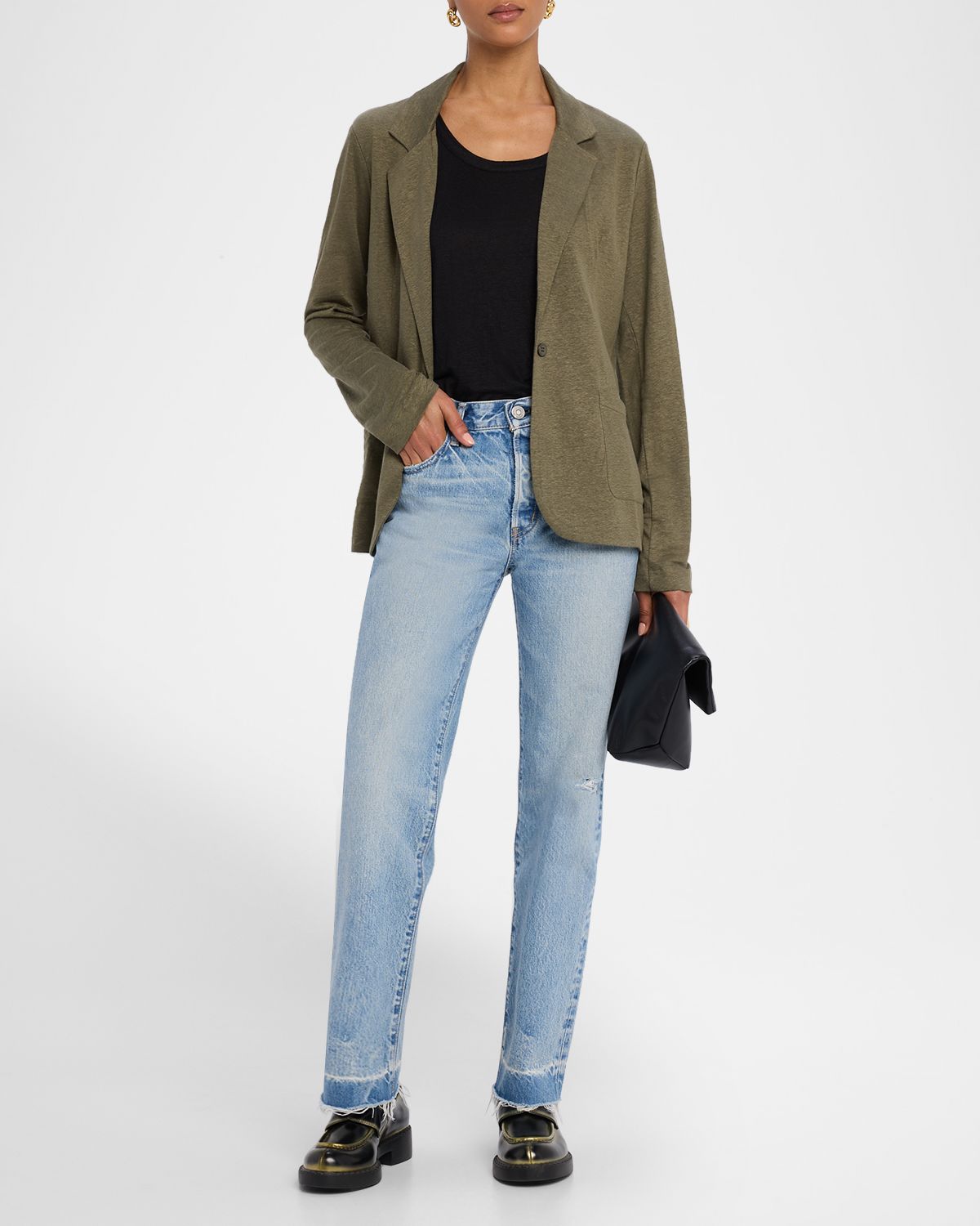 MOUSSY VINTAGE Princeton Slim Straight Jeans
