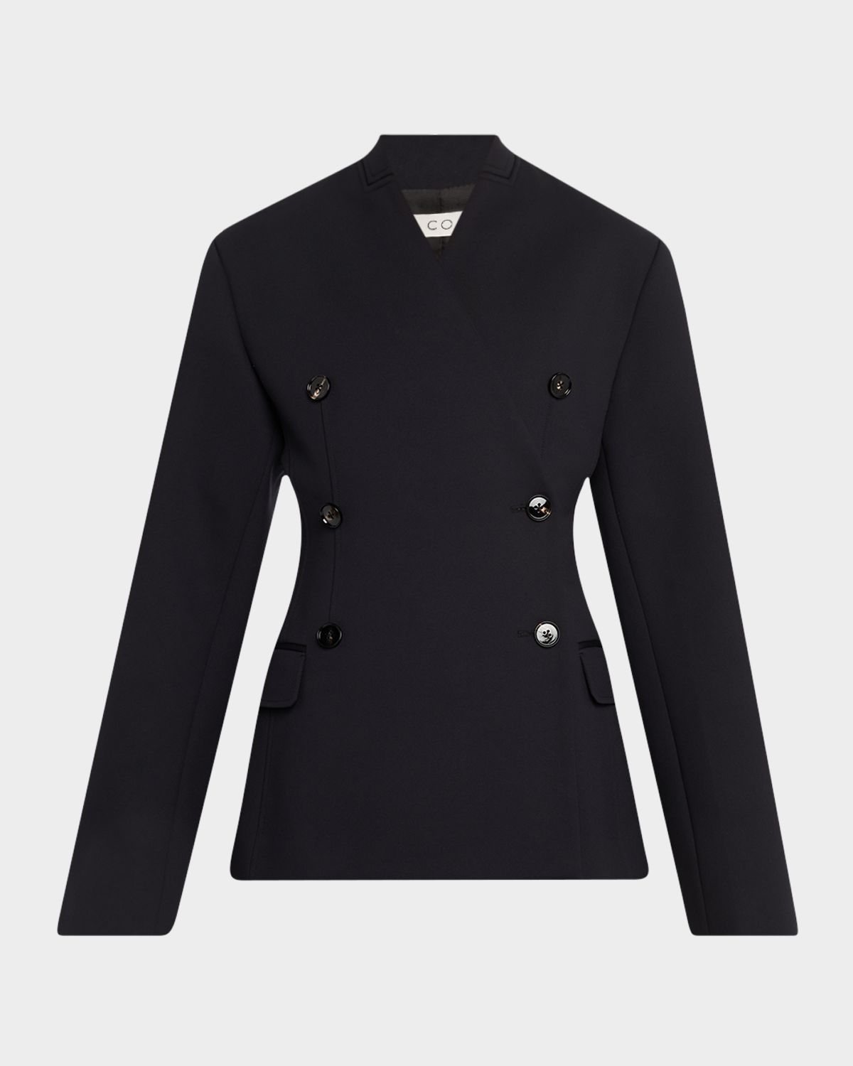 Co Sculptural llarless Jacket