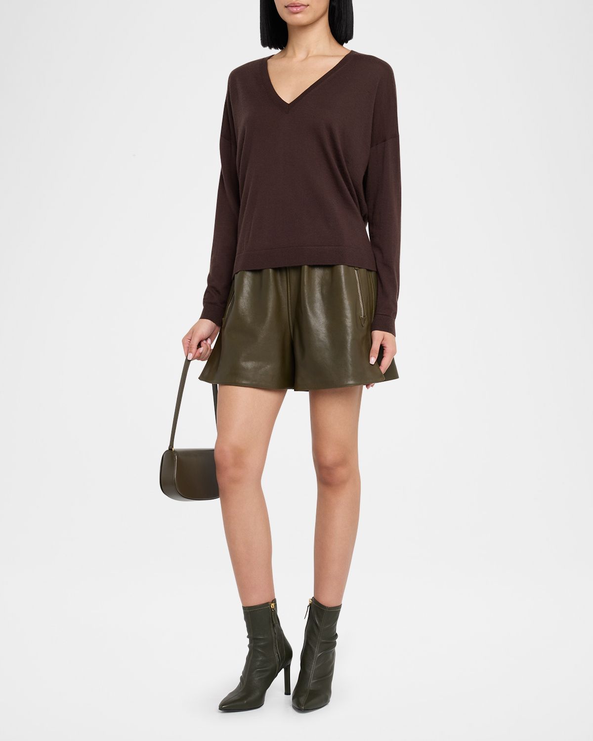 Co Cashmere V-Neck Pullover