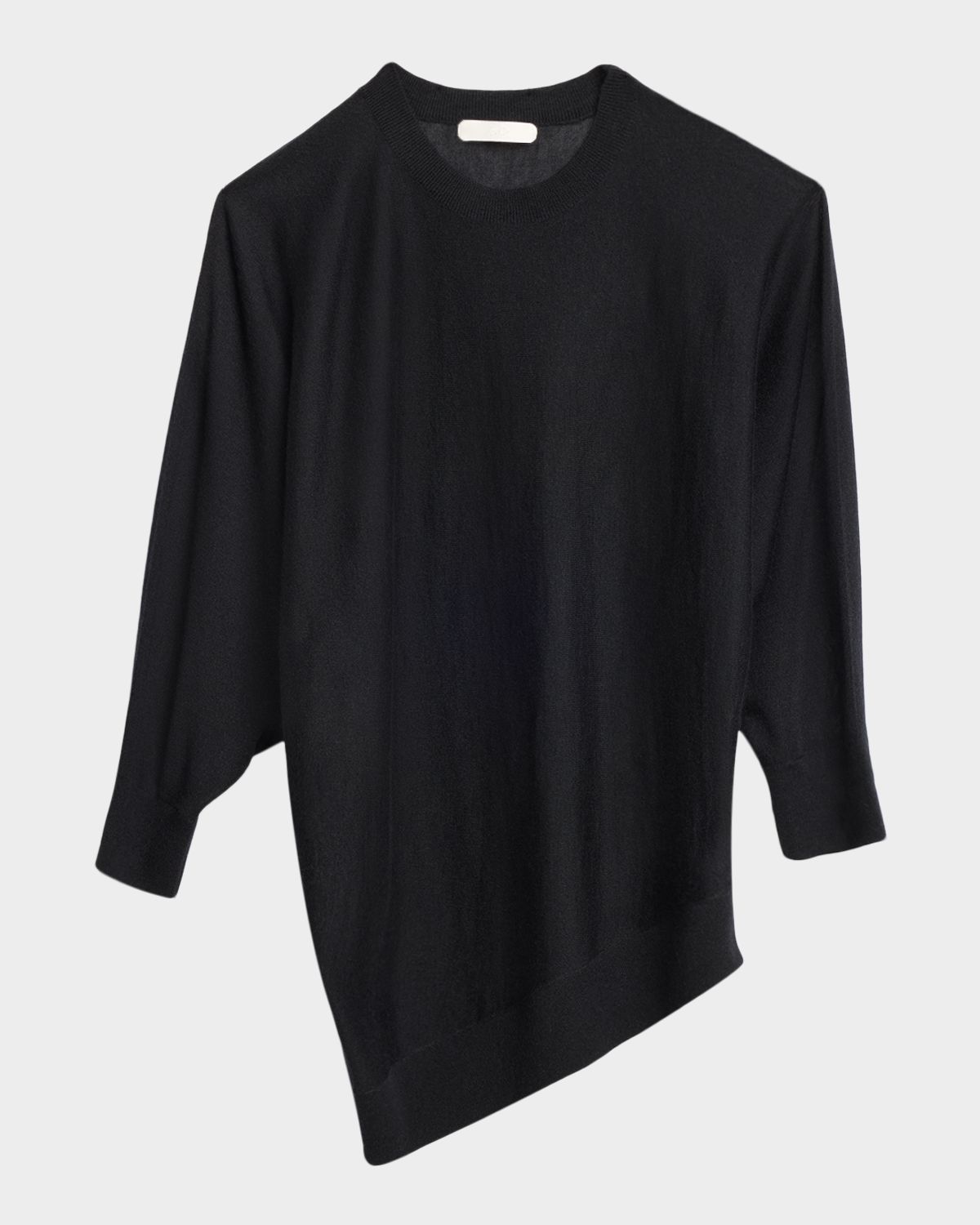 Co Asymmetrical Cashmere Knit Pullover