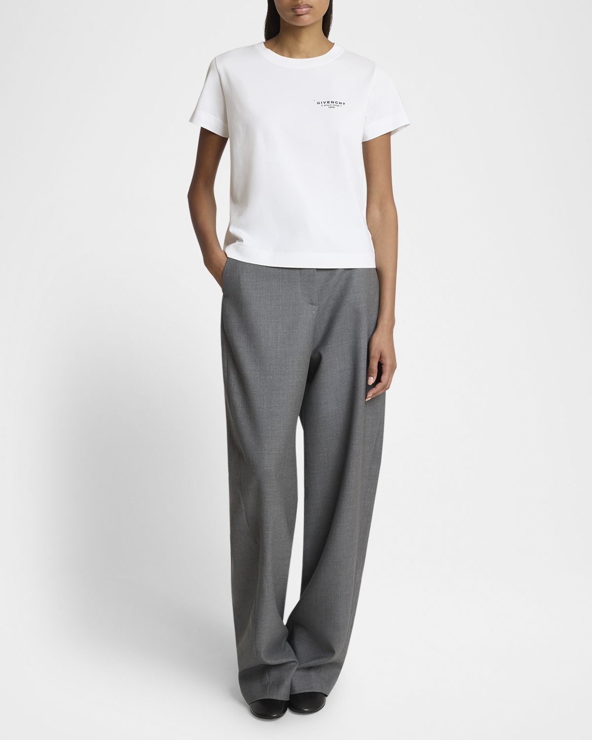 Givenchy Print Logo Short-Sleeve Tee