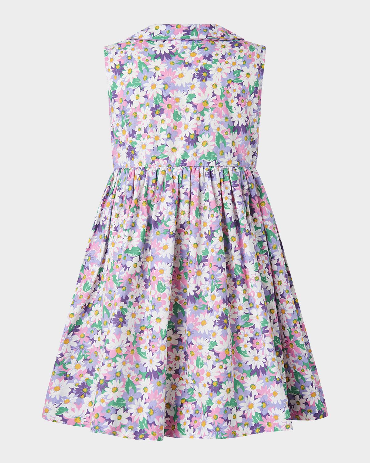 Rachel Riley Girl 's Aster Sleeveless Button-Front Dress, Size 2-10