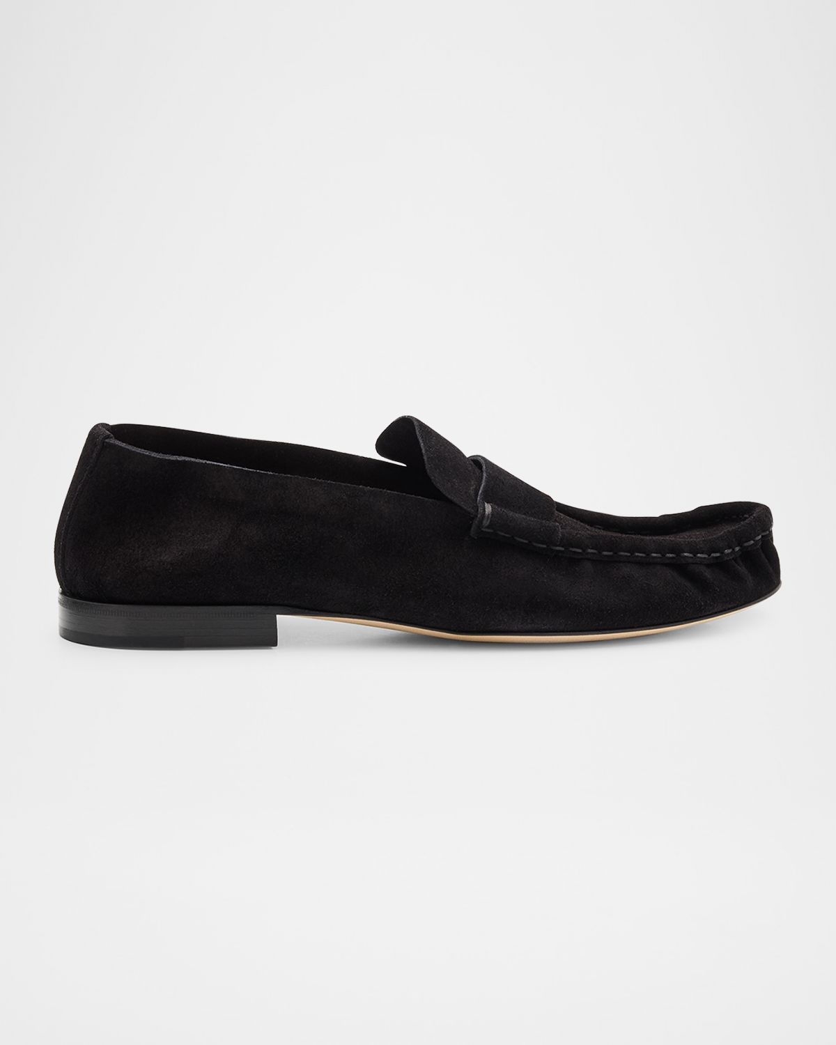 THE ROW Calf Suede Slip-On Loafers | Thumbnail 7