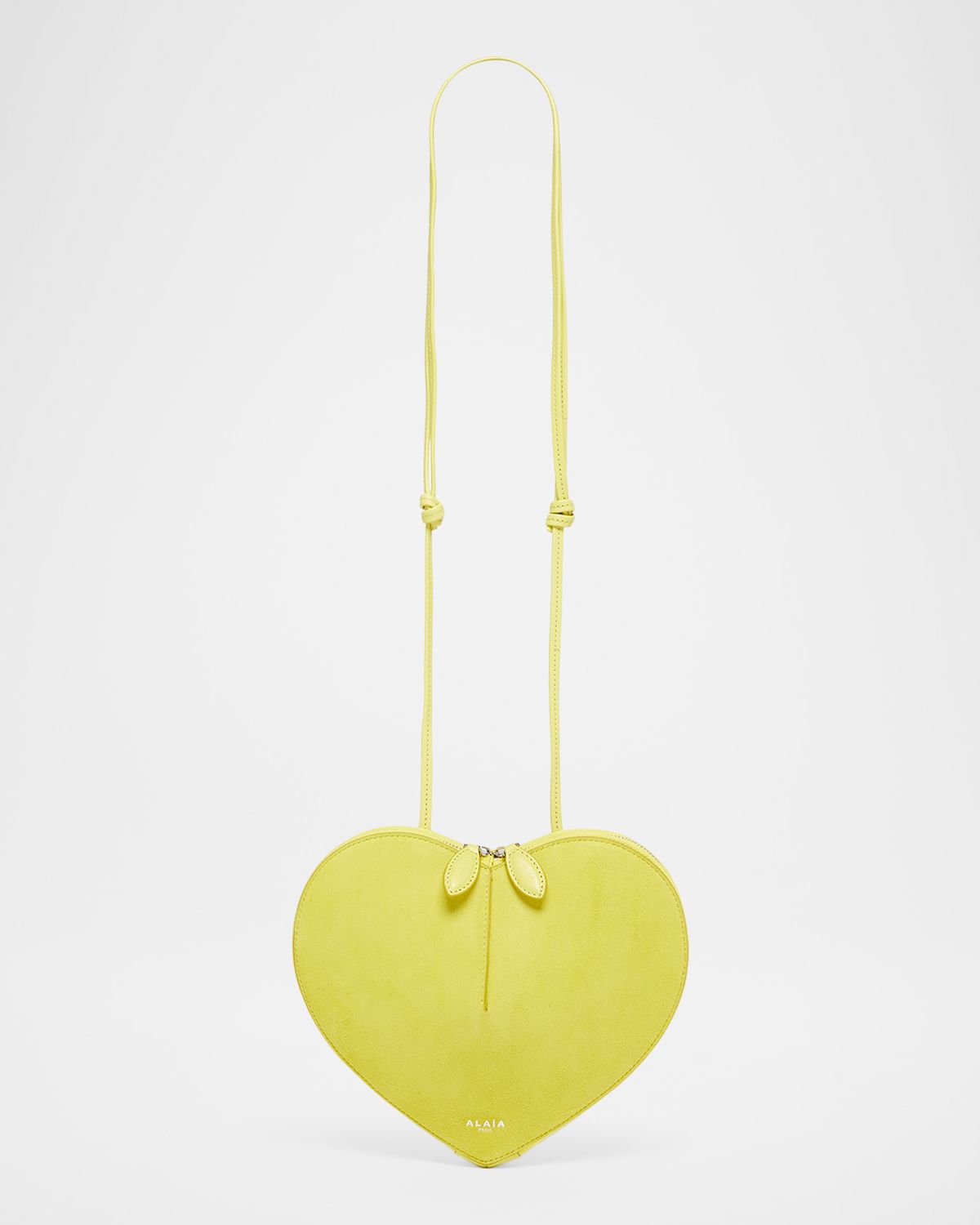 ALAÏA Le Coeur Crossbody Bag in Suede | Thumbnail 7