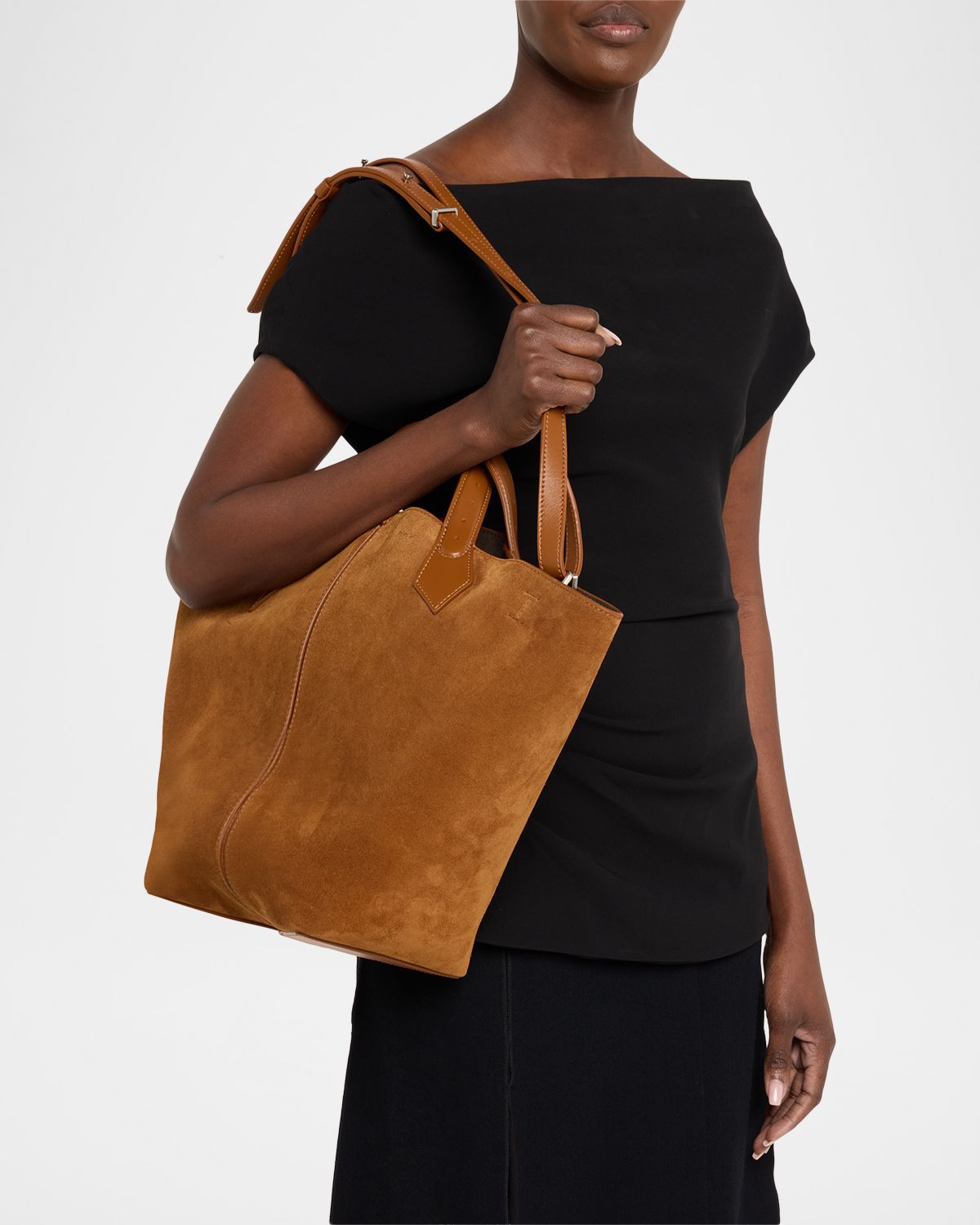 Proenza Schouler Large Chelsea Suede Tote Bag