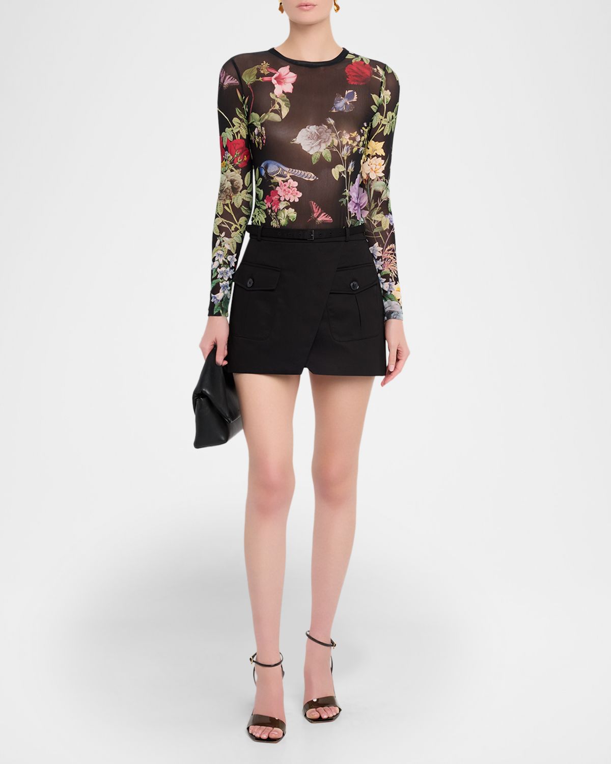 FRAME The Utility Cargo Skirt