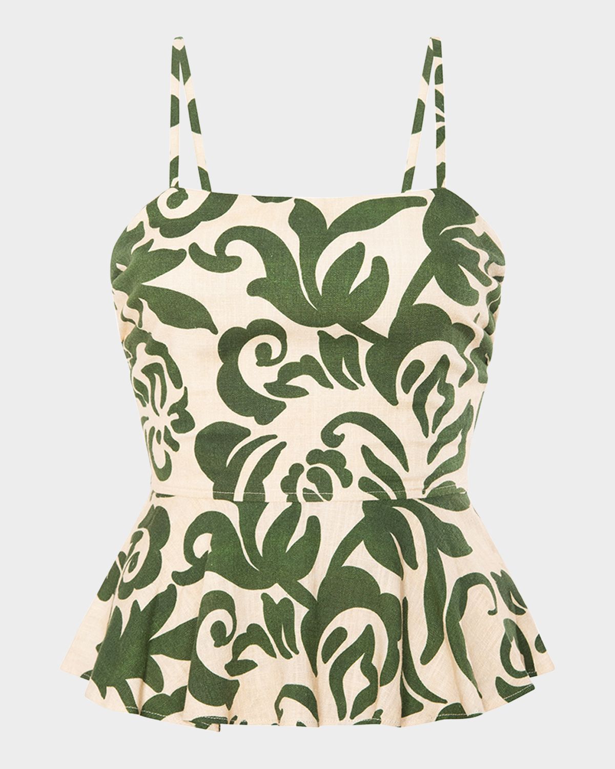 MISA Los Angeles Trista Peplum-Hem Top