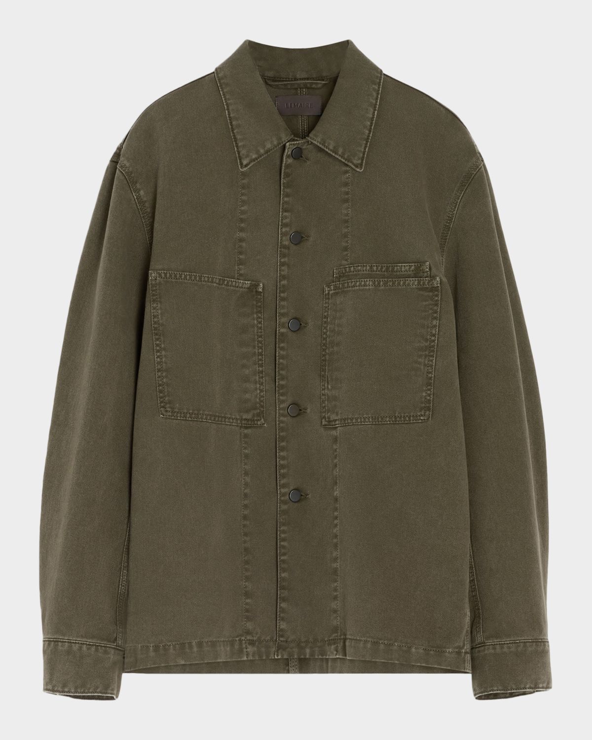 LEMAIRE Men 's Denim Utility Overshirt