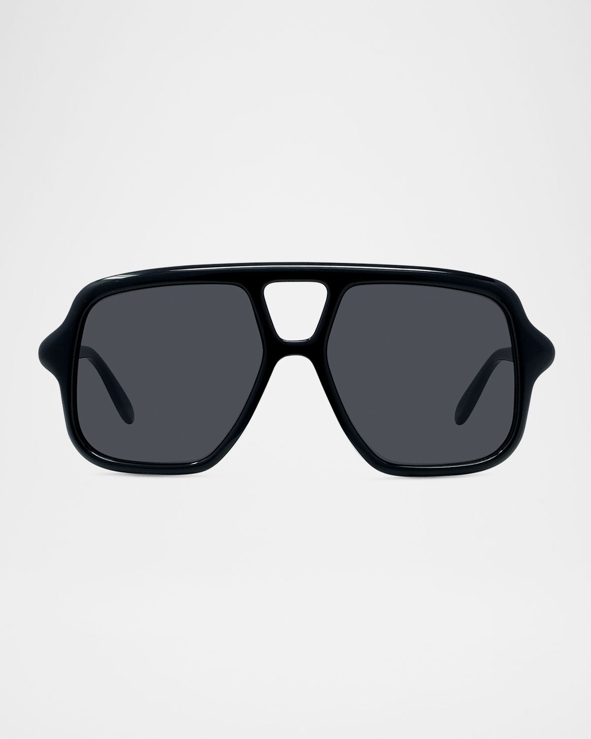 Loewe Slim Aviator Logo Sunglasses