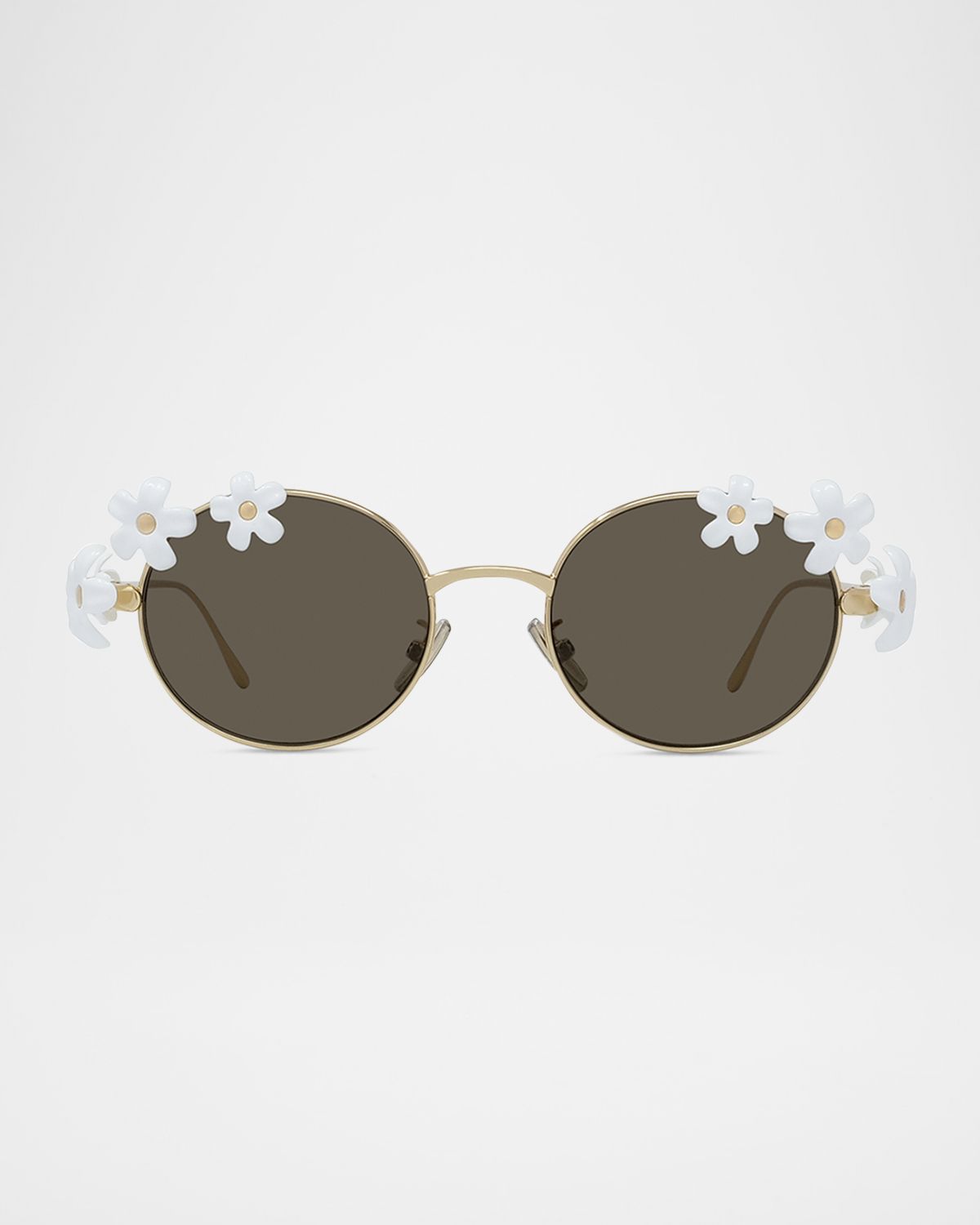 Loewe Signature Floral Metal Sunglasses