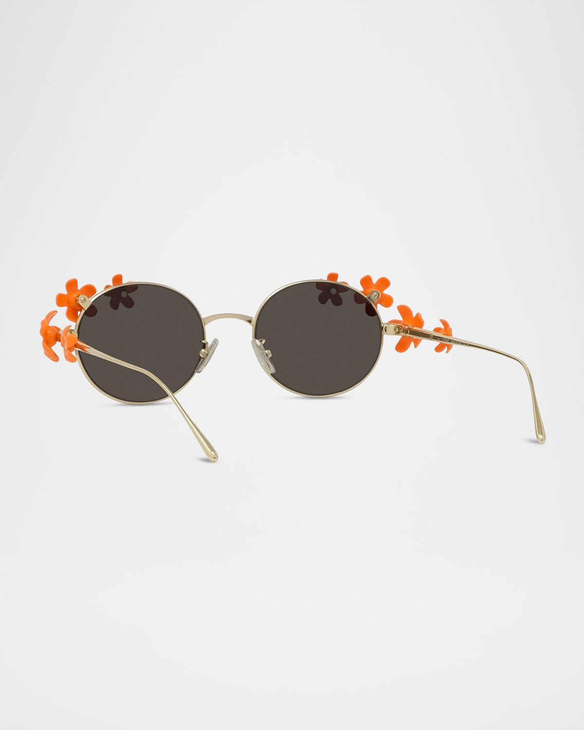 Loewe Signature Floral Metal Sunglasses