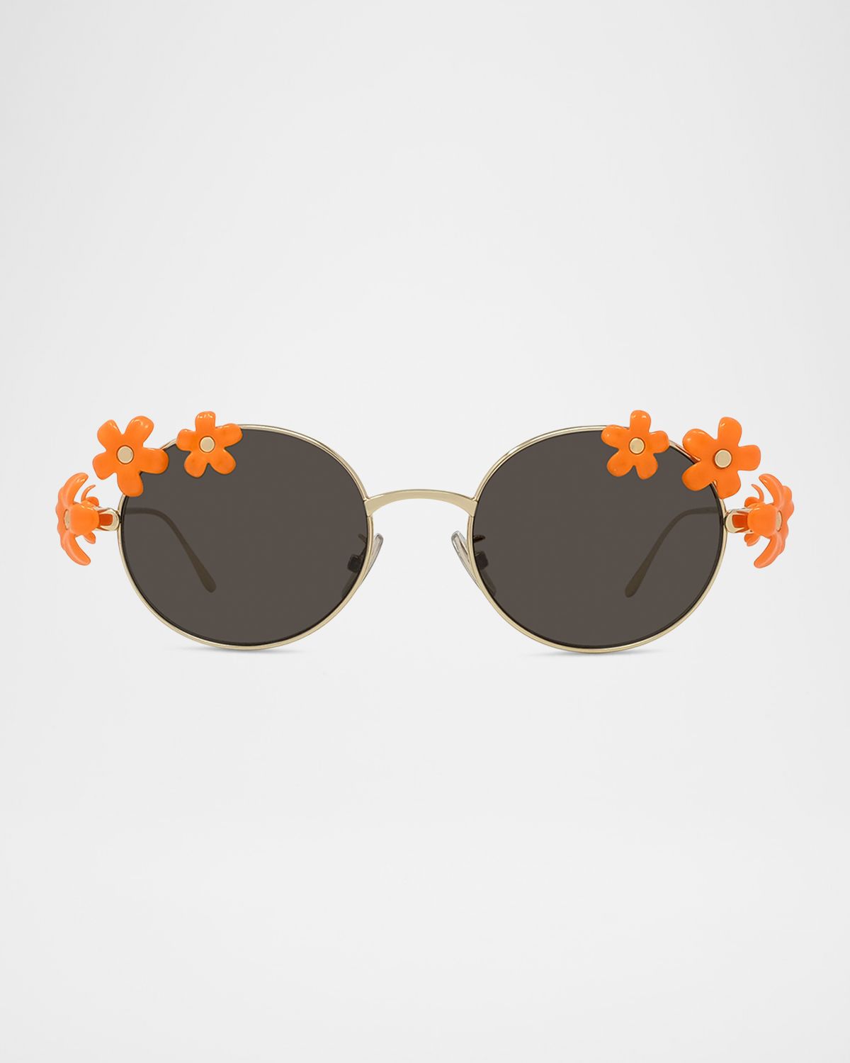 Loewe Signature Floral Metal Sunglasses