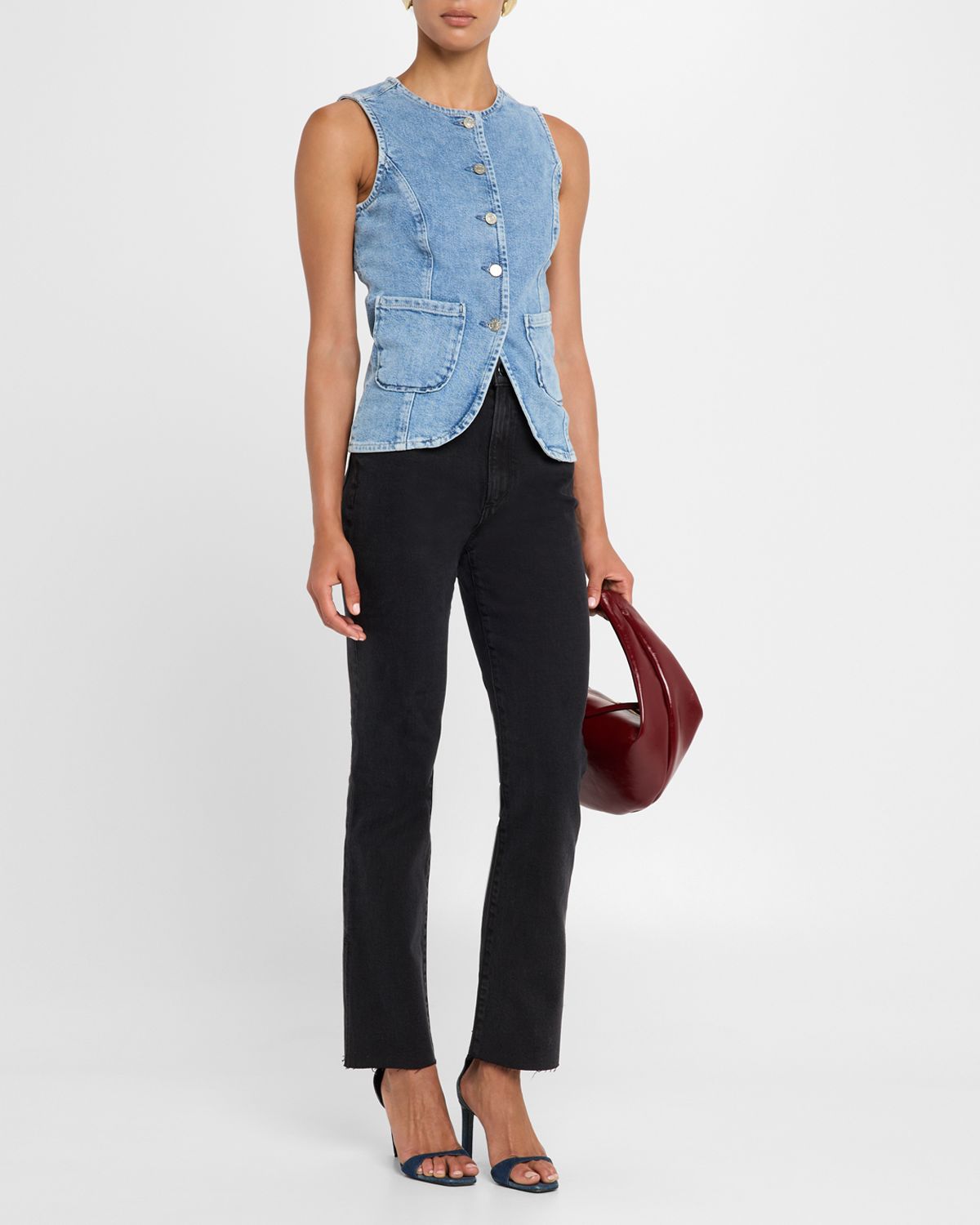 Favorite Daughter The Valentina Ankle Flare Jeans | Thumbnail 5 Favorite Daughter The Valentina Ankle Flare Jeans | Thumbnail 5