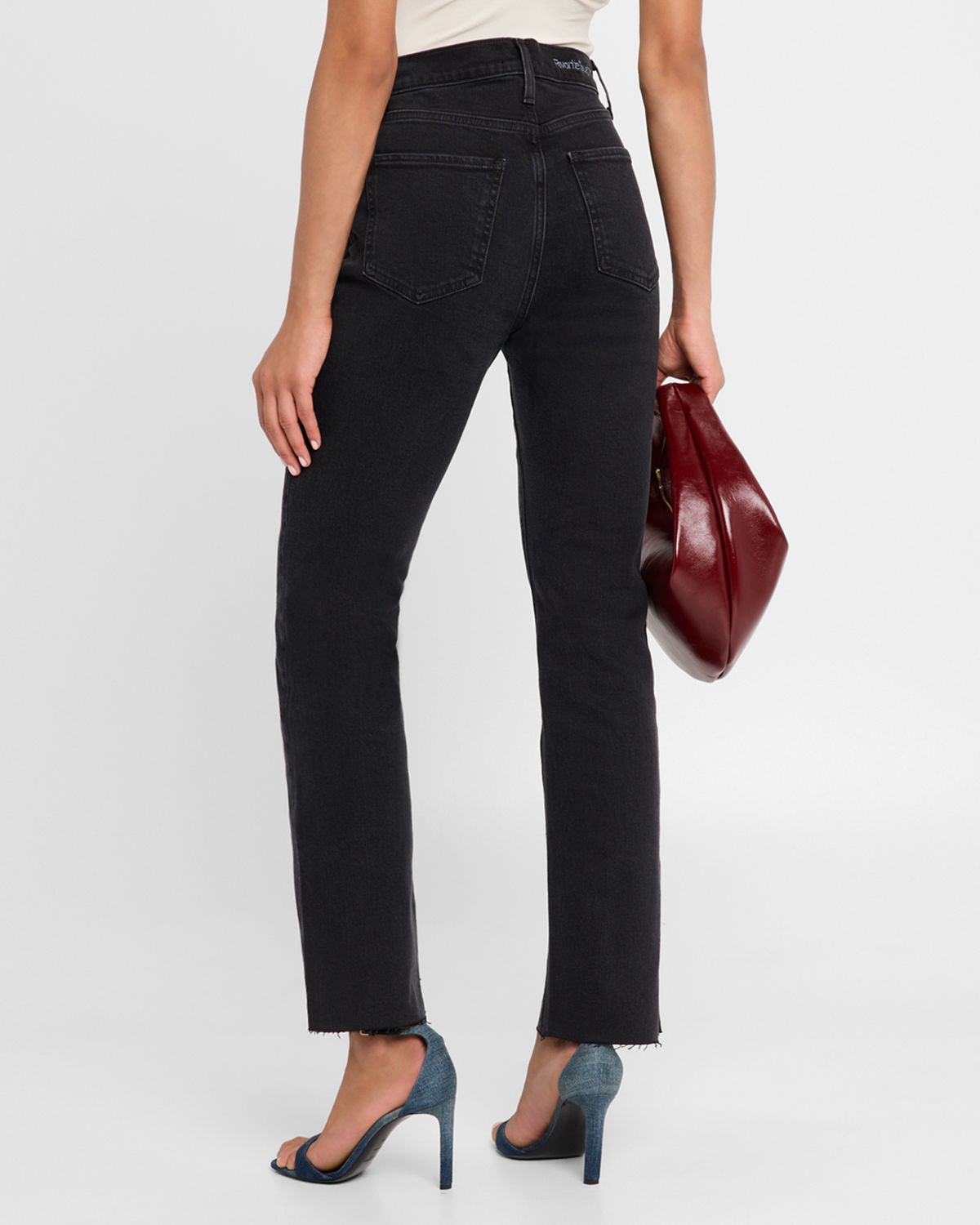 Favorite Daughter The Valentina Ankle Flare Jeans
