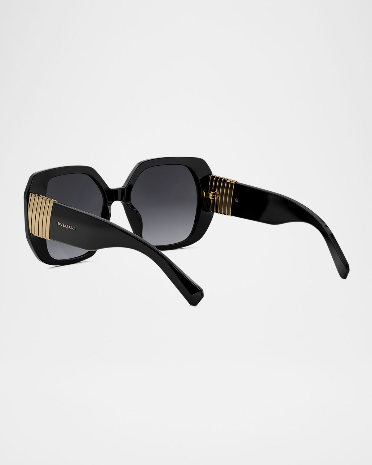 BVLGARI Tubogas Square Acetate Sunglasses | Thumbnail 5