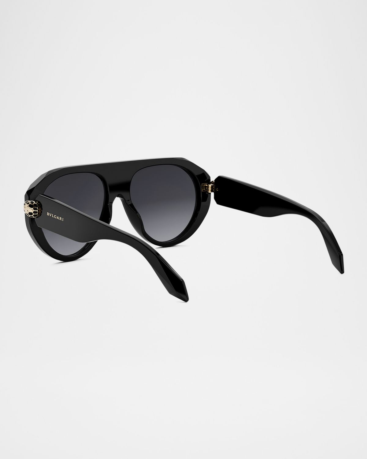 BVLGARI Serpenti Forever Acetate Aviator Sunglasses