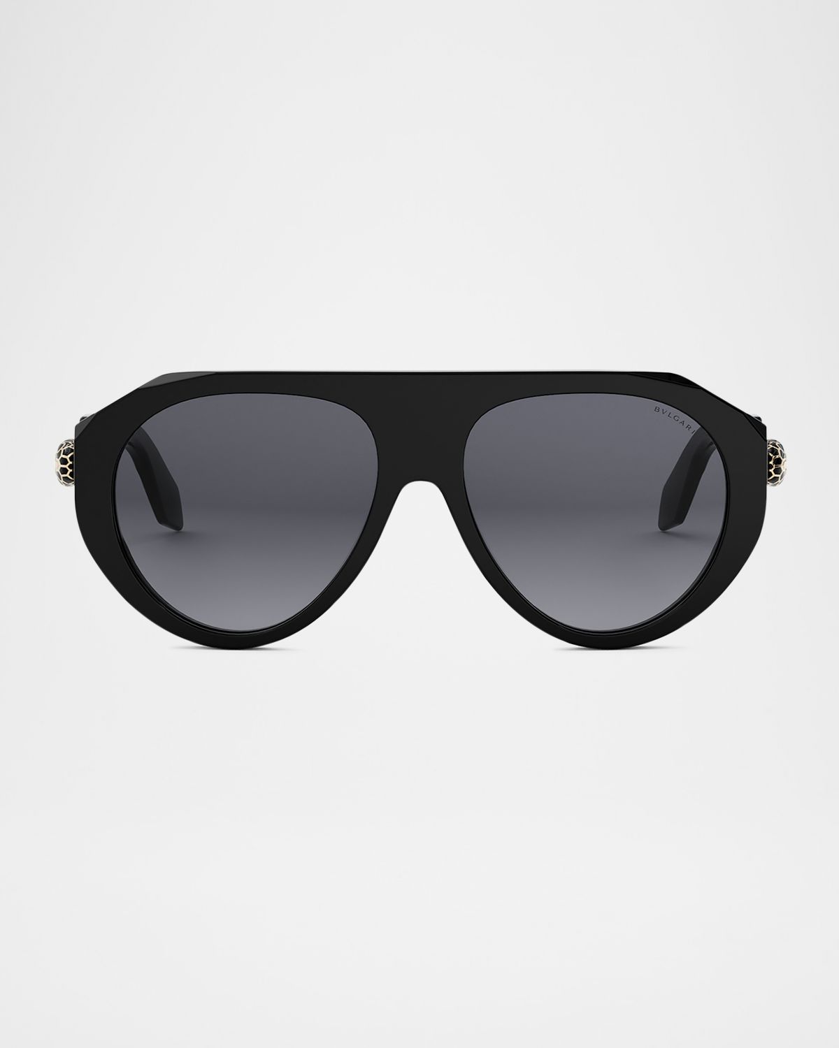 BVLGARI Serpenti Forever Acetate Aviator Sunglasses