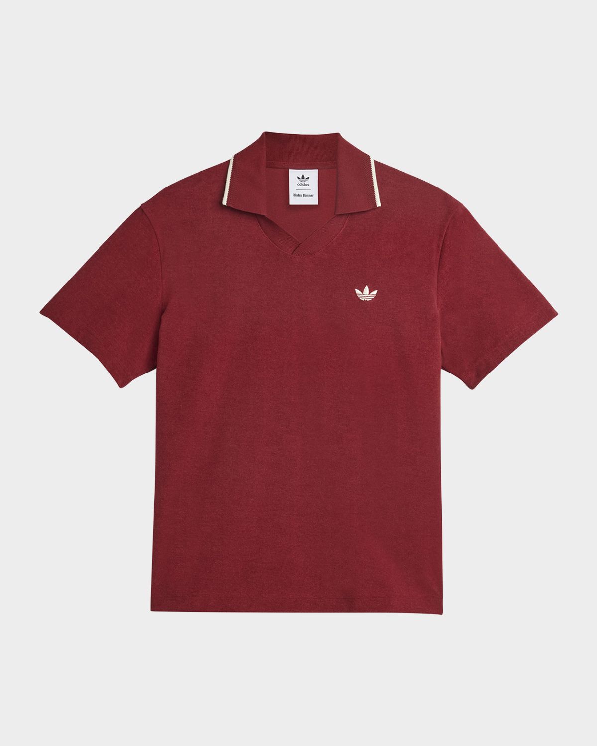 Adidas x Wales Bonner Men 's Terry Polo Shirt
