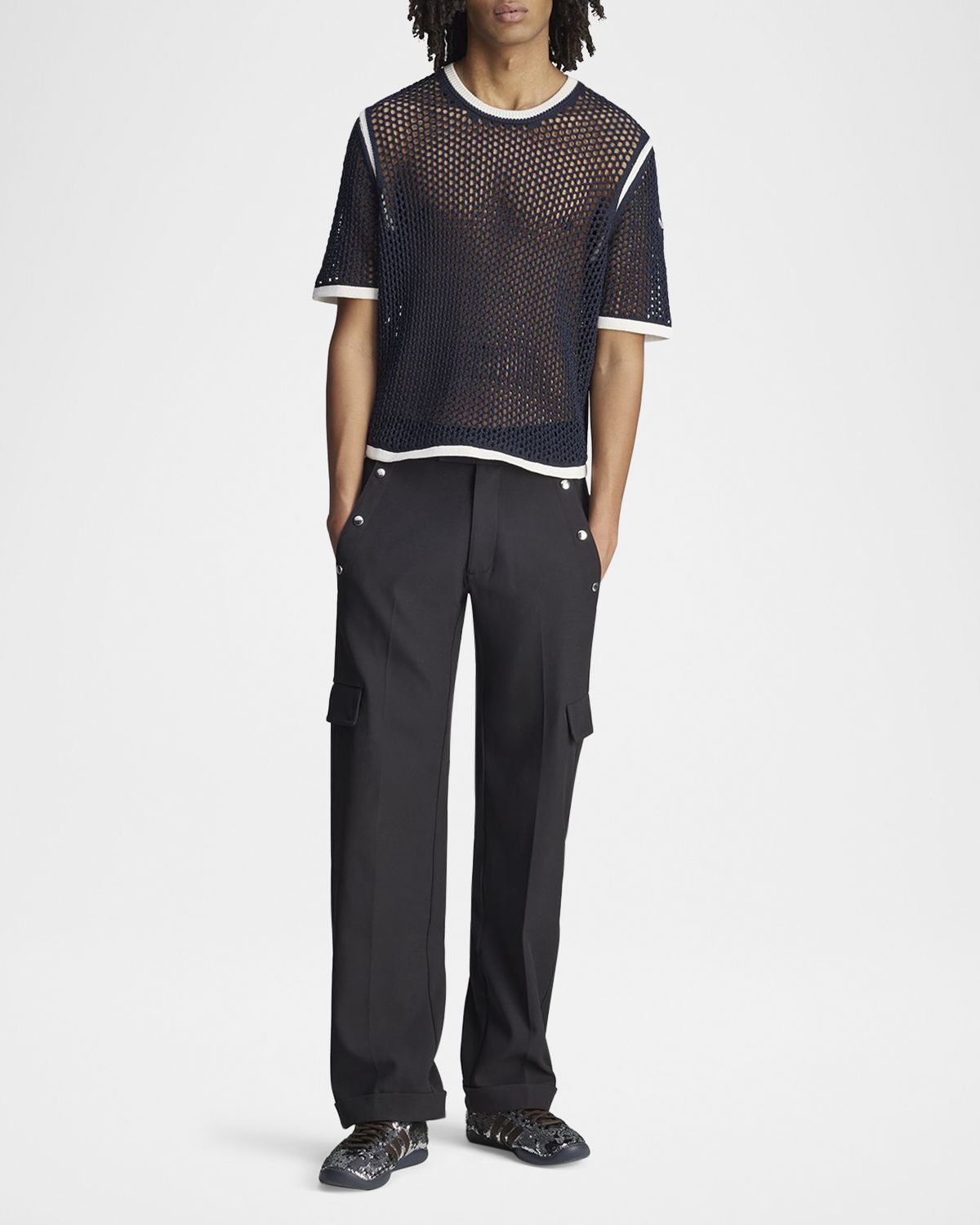 Adidas x Wales Bonner Men 's Knit T-Shirt