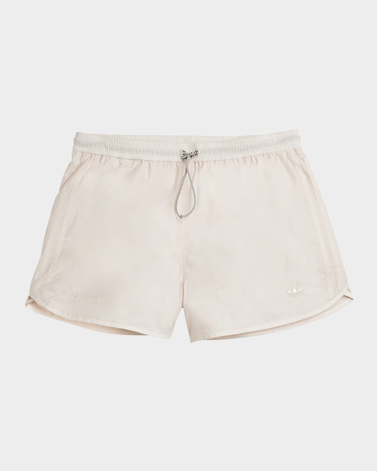 Adidas x Wales Bonner Men 's Nylon Side-Snap Shorts