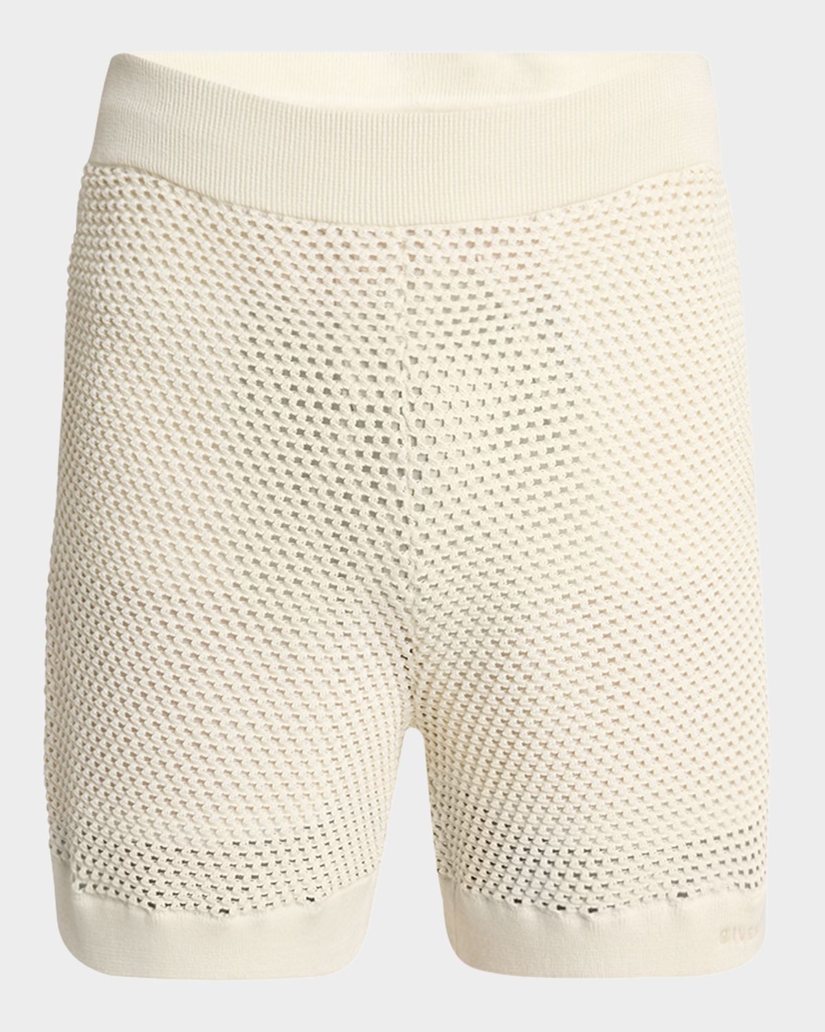 Givenchy Men 's Mesh Knit Shorts