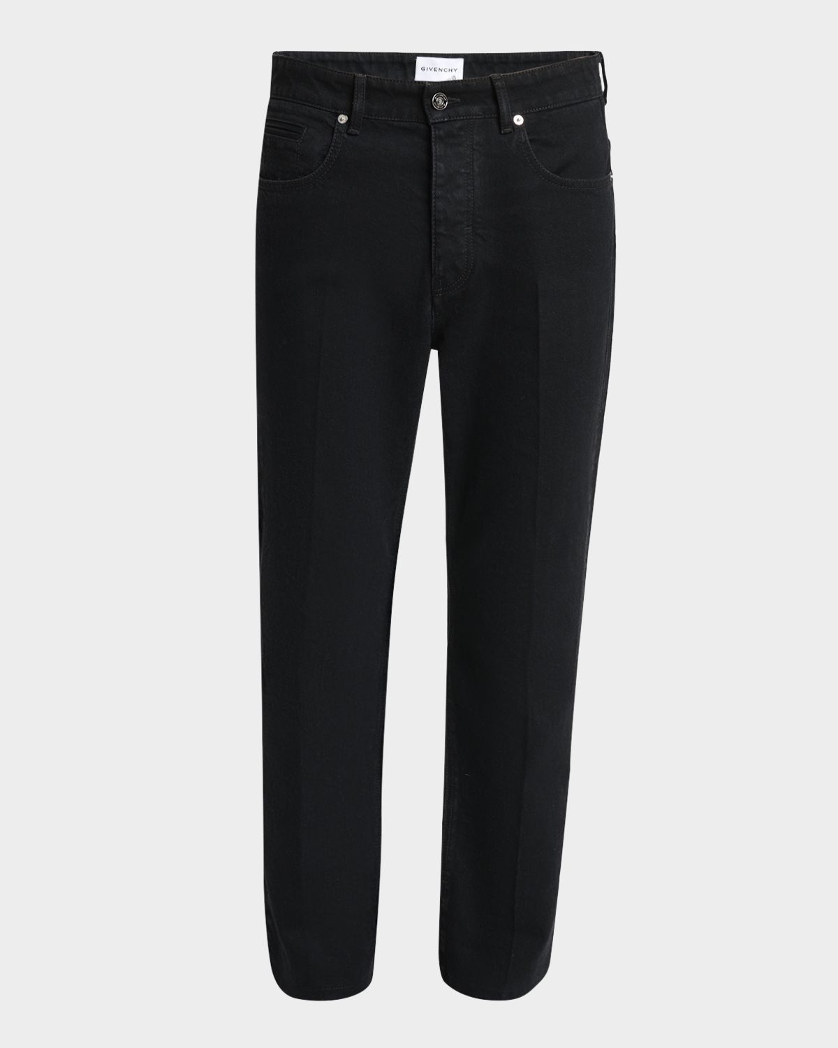 Givenchy Men 's Straight-Fit Black Denim Jeans