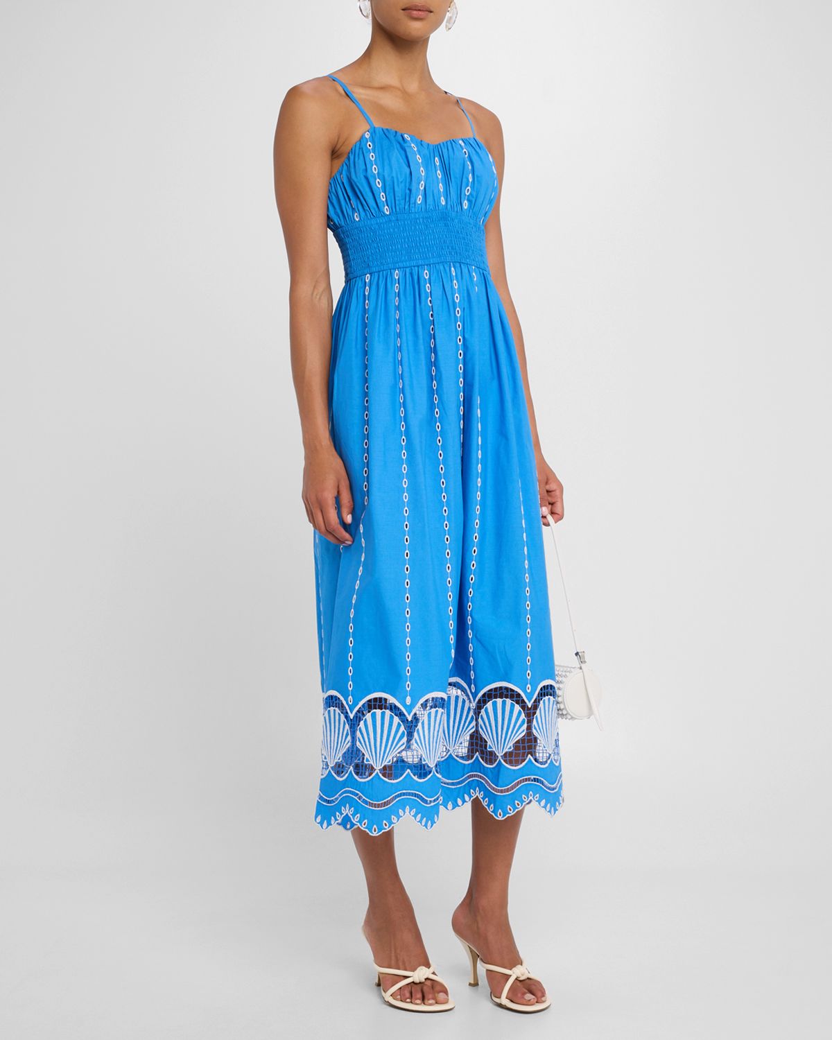 Rails Murano Embroidered Midi Dress