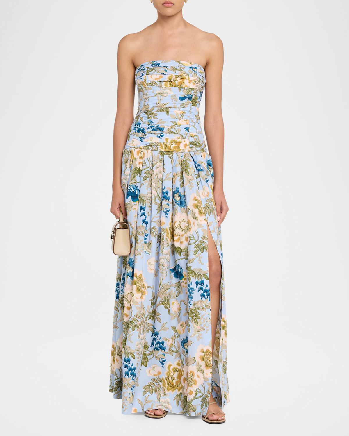 Cara Cara Montreal Floral Strapless Maxi Dress | Thumbnail 5
