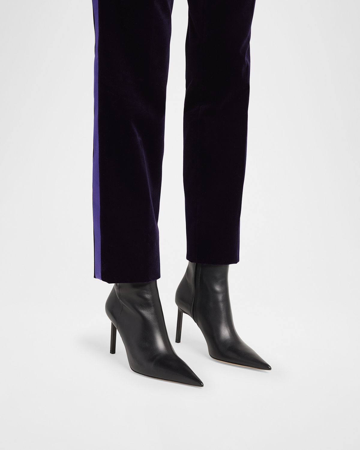 TOM FORD Julianne T Detail Soft Calf Leather Booties
