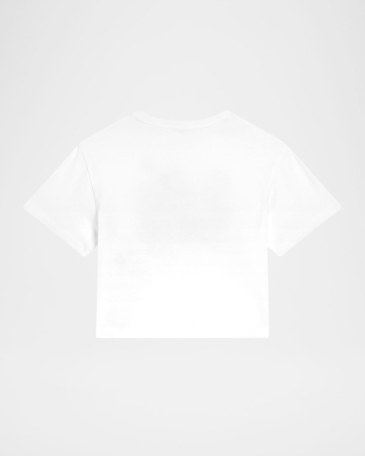 Dolce & Gabbana Girl 's Logo-Print Multicolor Floral-Print T-Shirt