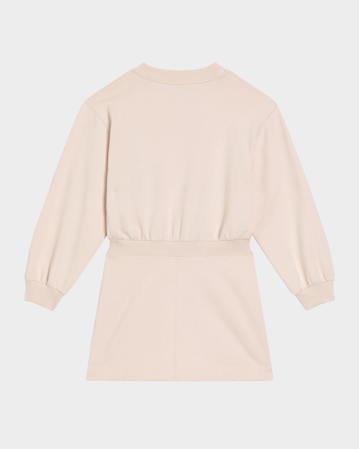 Dolce & Gabbana Girl 's DG Paillette Felpa Patch Sweatshirt Dress, Size -14