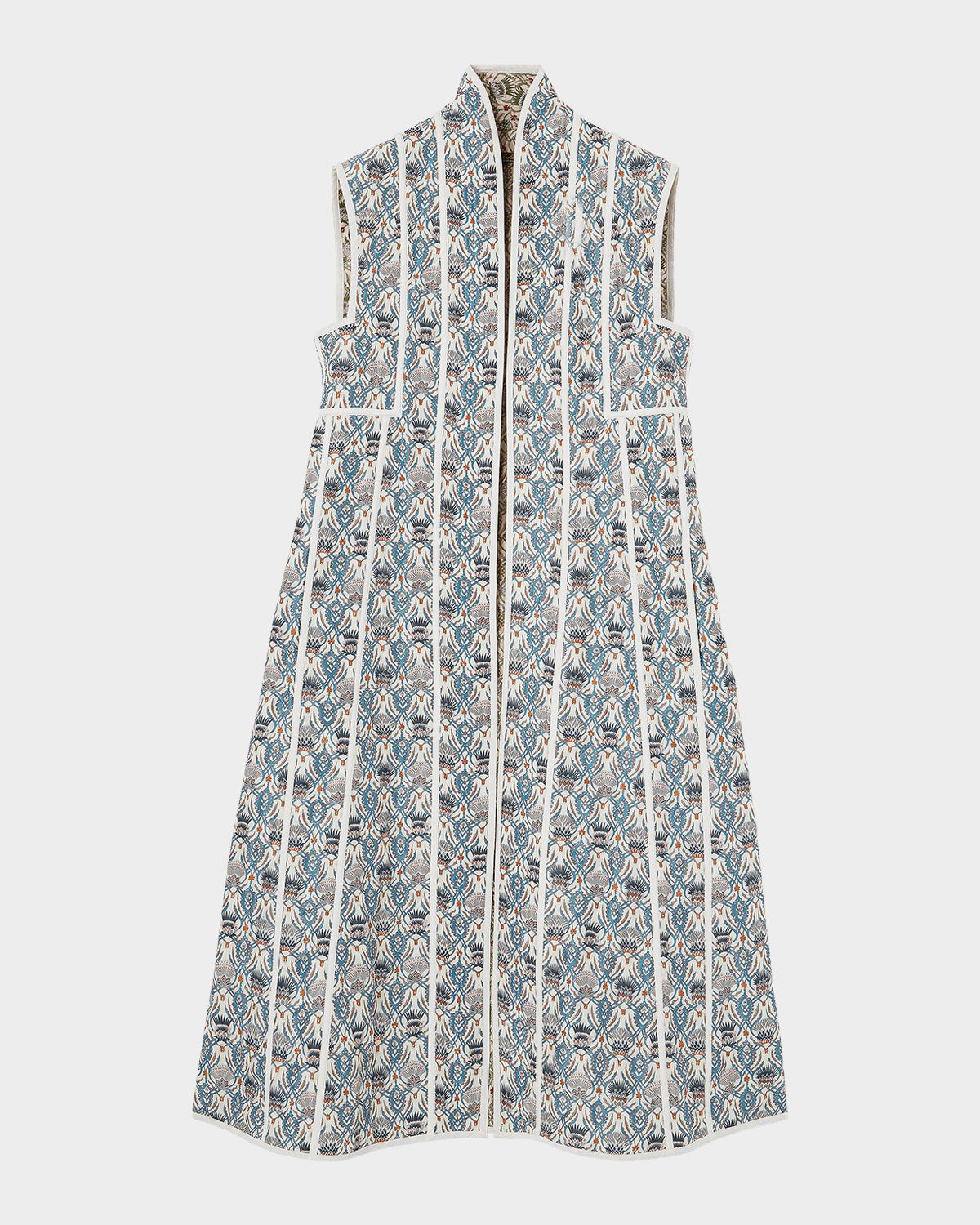 Loro Piana Veneziano Silk Long Vest