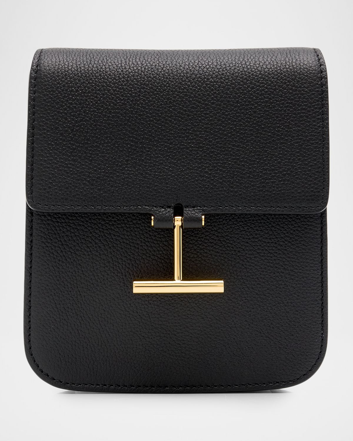 TOM FORD Tara Mini Crossbody Bag in Grain Leather | Thumbnail 7