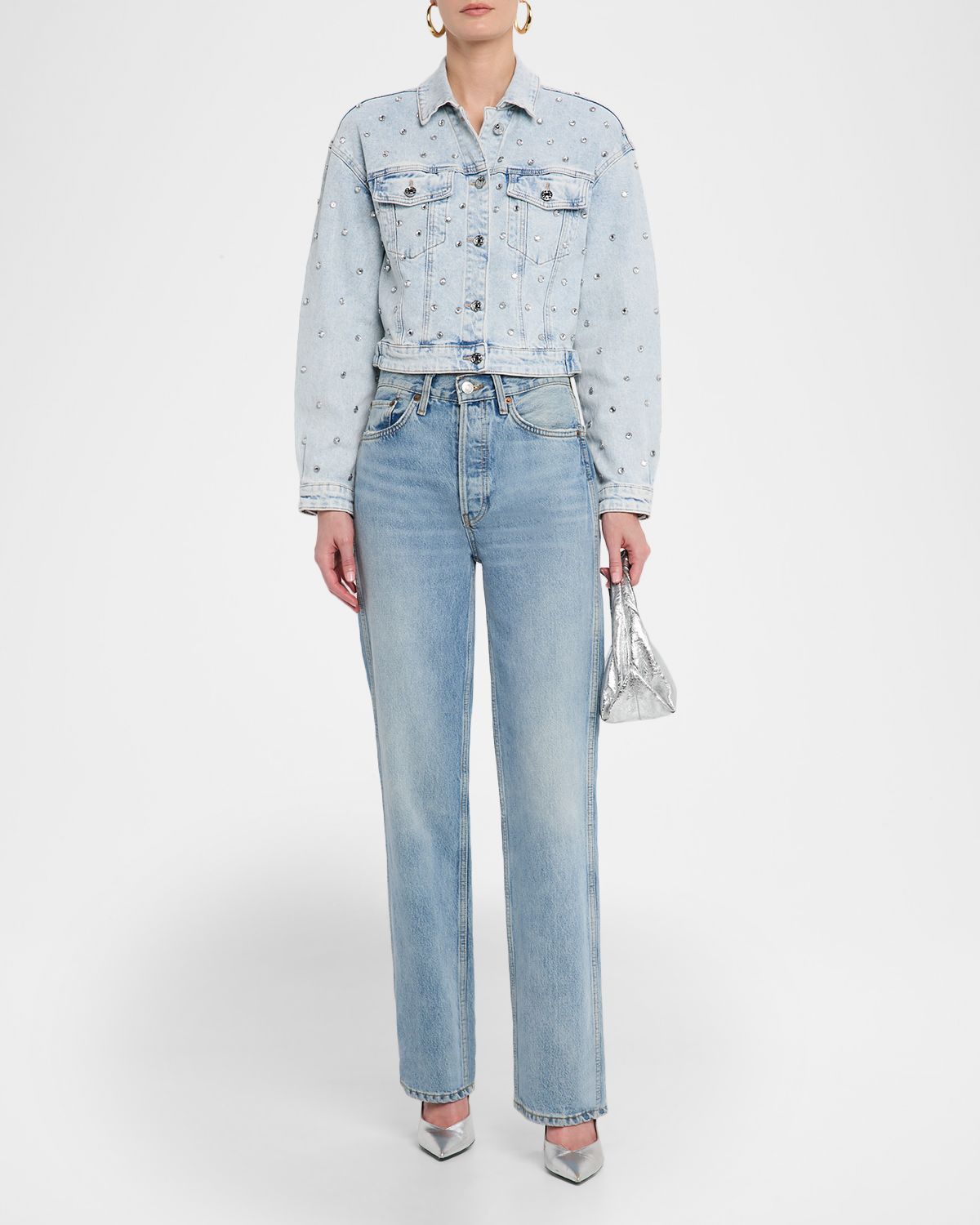 Generation Love Toddie Embellished Denim Jacket