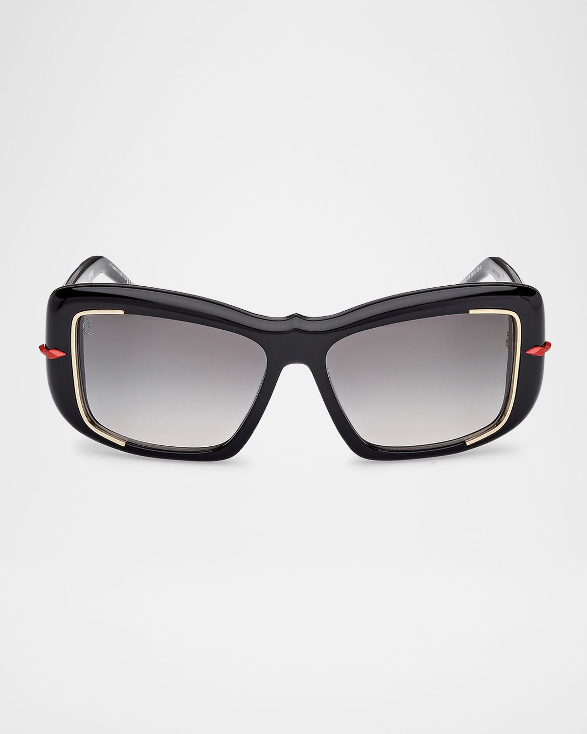 Christian Louboutin Square Acetate Sunglasses