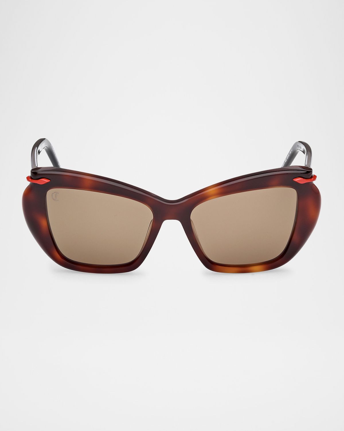 Christian Louboutin Square Acetate Sunglasses