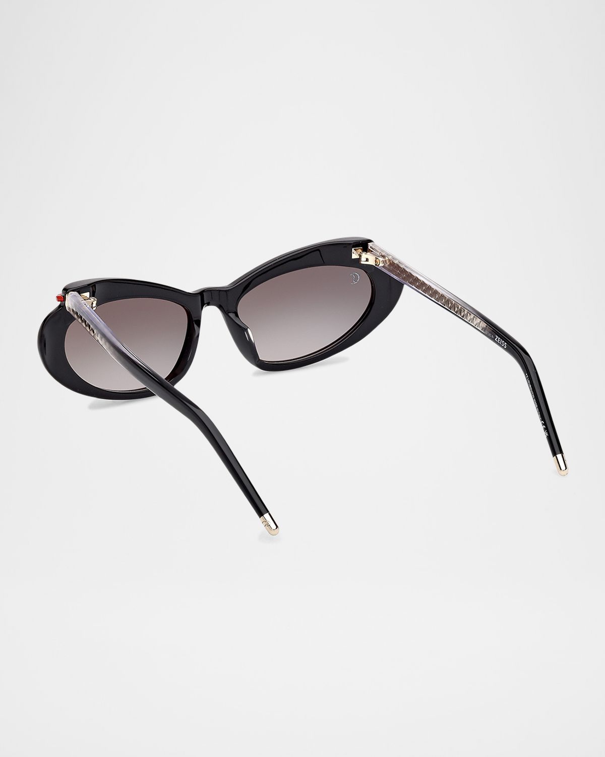 Christian Louboutin Miss Z Acetate Aviator Sunglasses