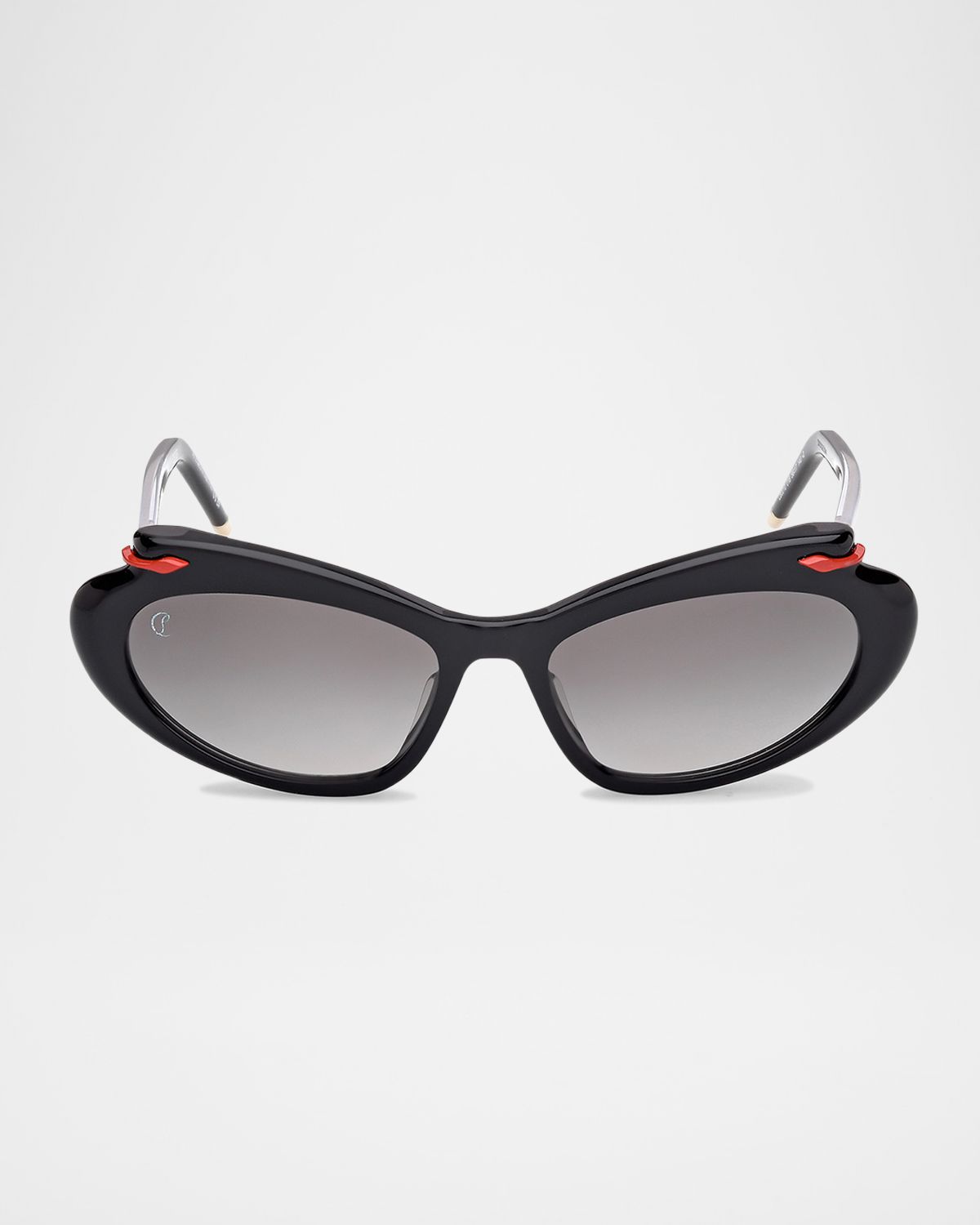 Christian Louboutin Miss Z Acetate Aviator Sunglasses