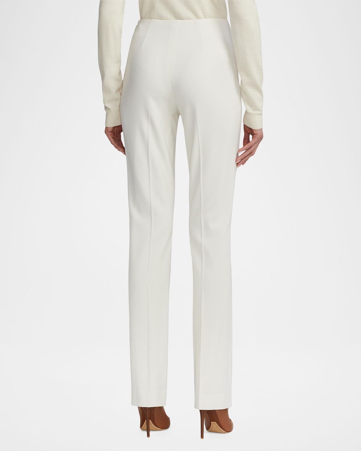 Ralph Lauren Collection Alandra Wool Crepe Pants | Thumbnail 3