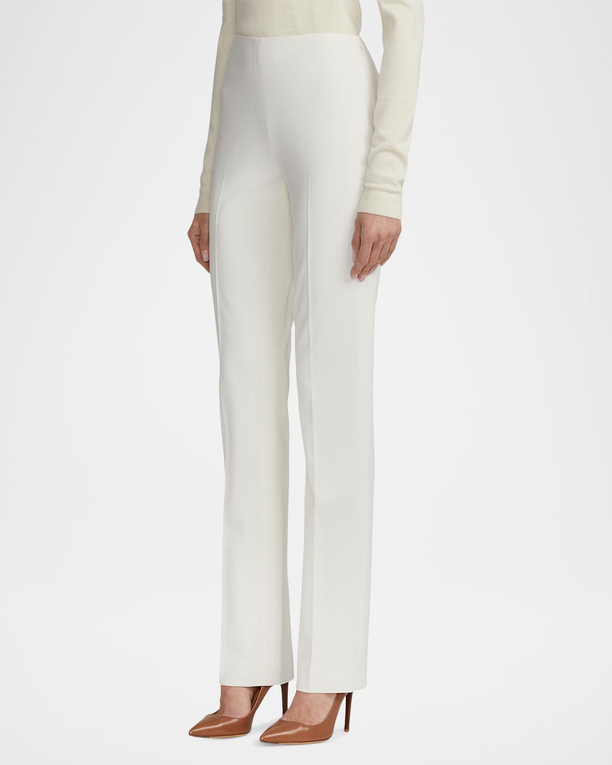 Ralph Lauren Collection Alandra Wool Crepe Pants | Thumbnail 6