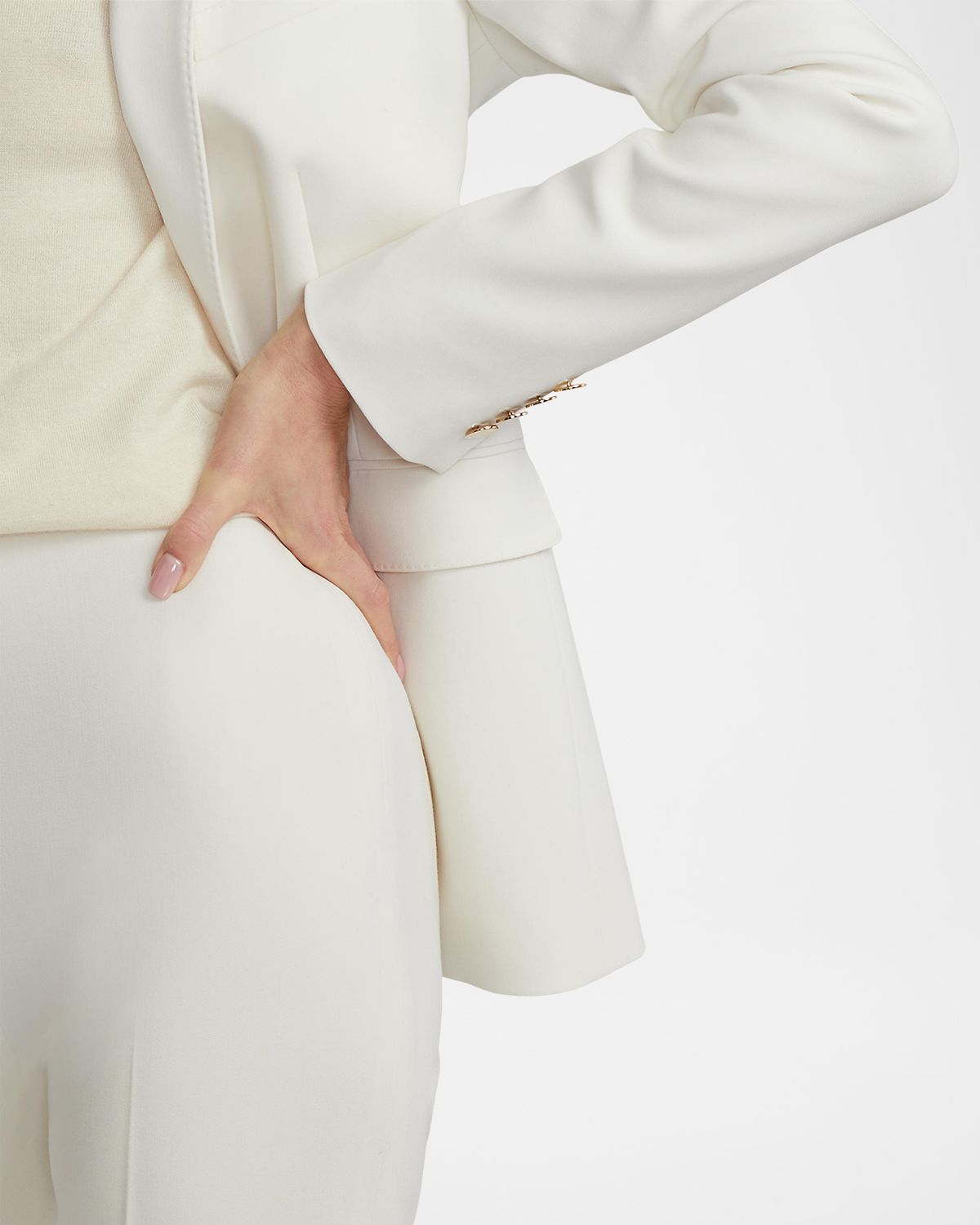 Ralph Lauren Collection Alandra Wool Crepe Pants | Thumbnail 5